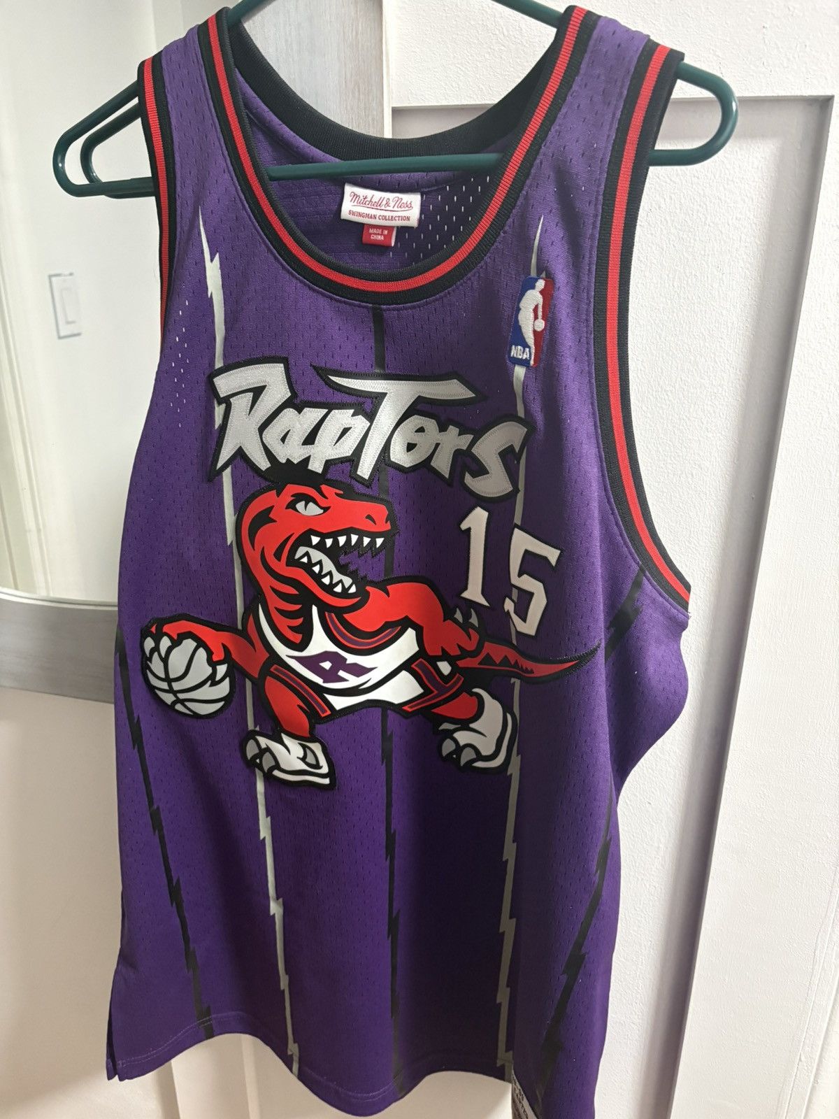 Mitchell & Ness Mitchell & Ness Vince Carter Raptors Purple Dinosaur L Size US L / EU 52-54 / 3 - 1 Thumbnail