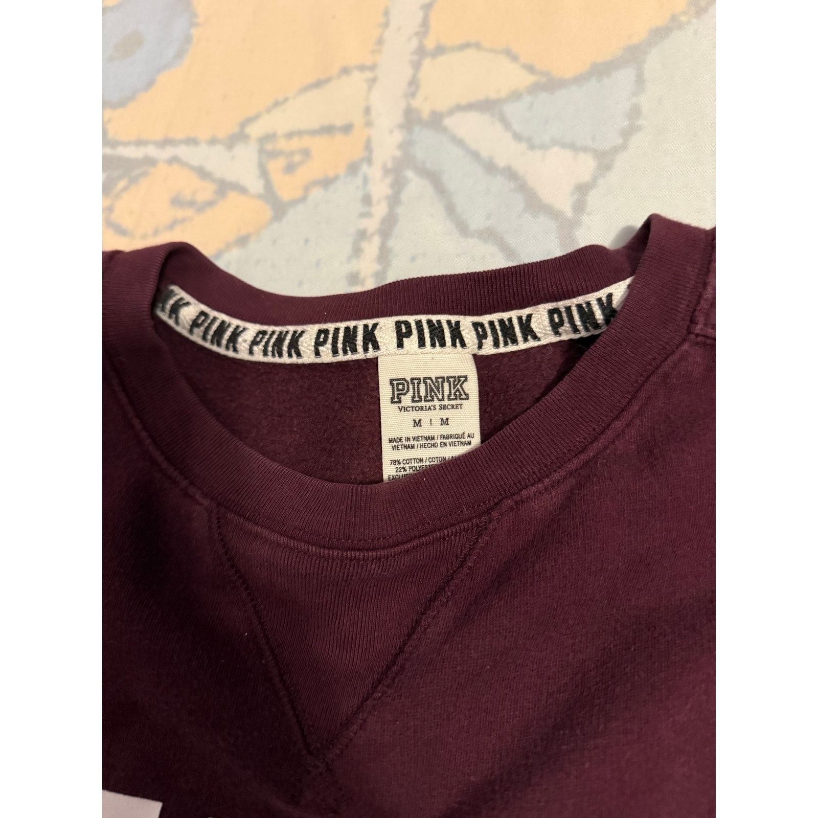 Pink Comfortable Pink Sweatshirt - Perfect for Everyday Wear Size M / US 6-8 / IT 42-44 - 2 Thumbnail