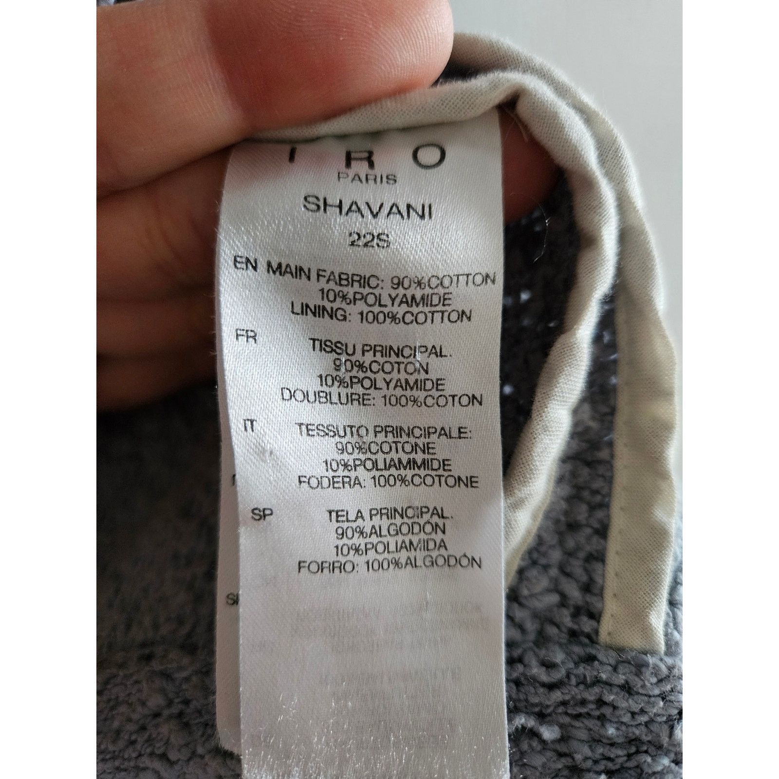 Iro IRO Shavani Size 38 Frayed Open-Front Knit Cardigan Size S / US 4 / IT 40 - 4 Thumbnail