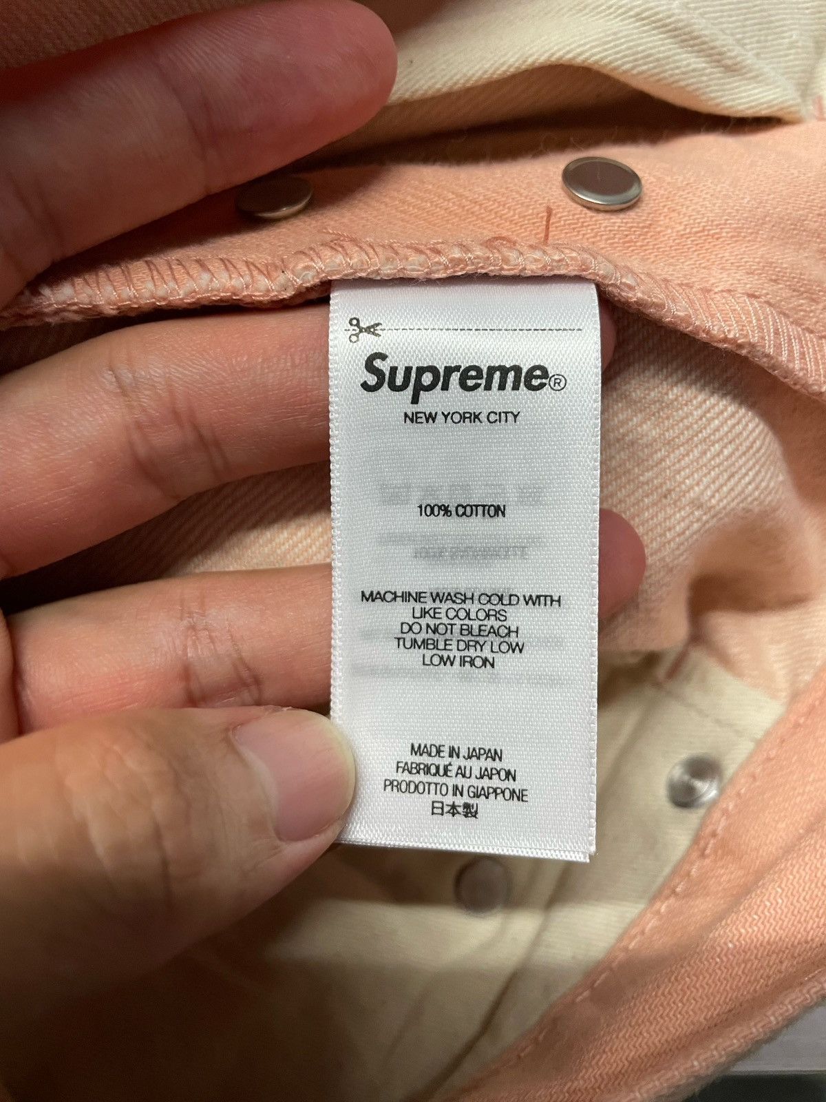 Supreme Supreme FW25 Week1 Regular Jeans Size US 30 / EU 46 - 13 Thumbnail