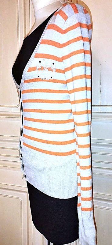 Jean Paul Gaultier Jean Paul Gaultier Gilet Bayadere TS/M Size S / US 4 / IT 40 - 6 Thumbnail