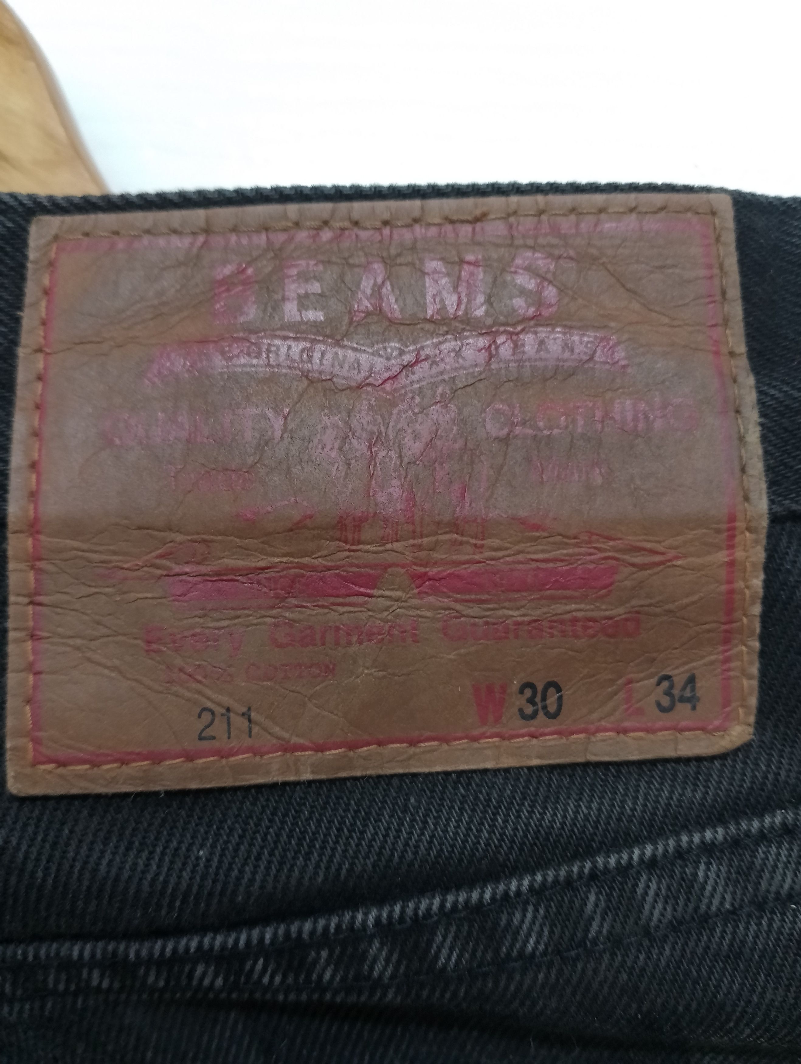 Beams Plus Beams Black Japanese Jeans Size US 28 / EU 44 - 12 Thumbnail