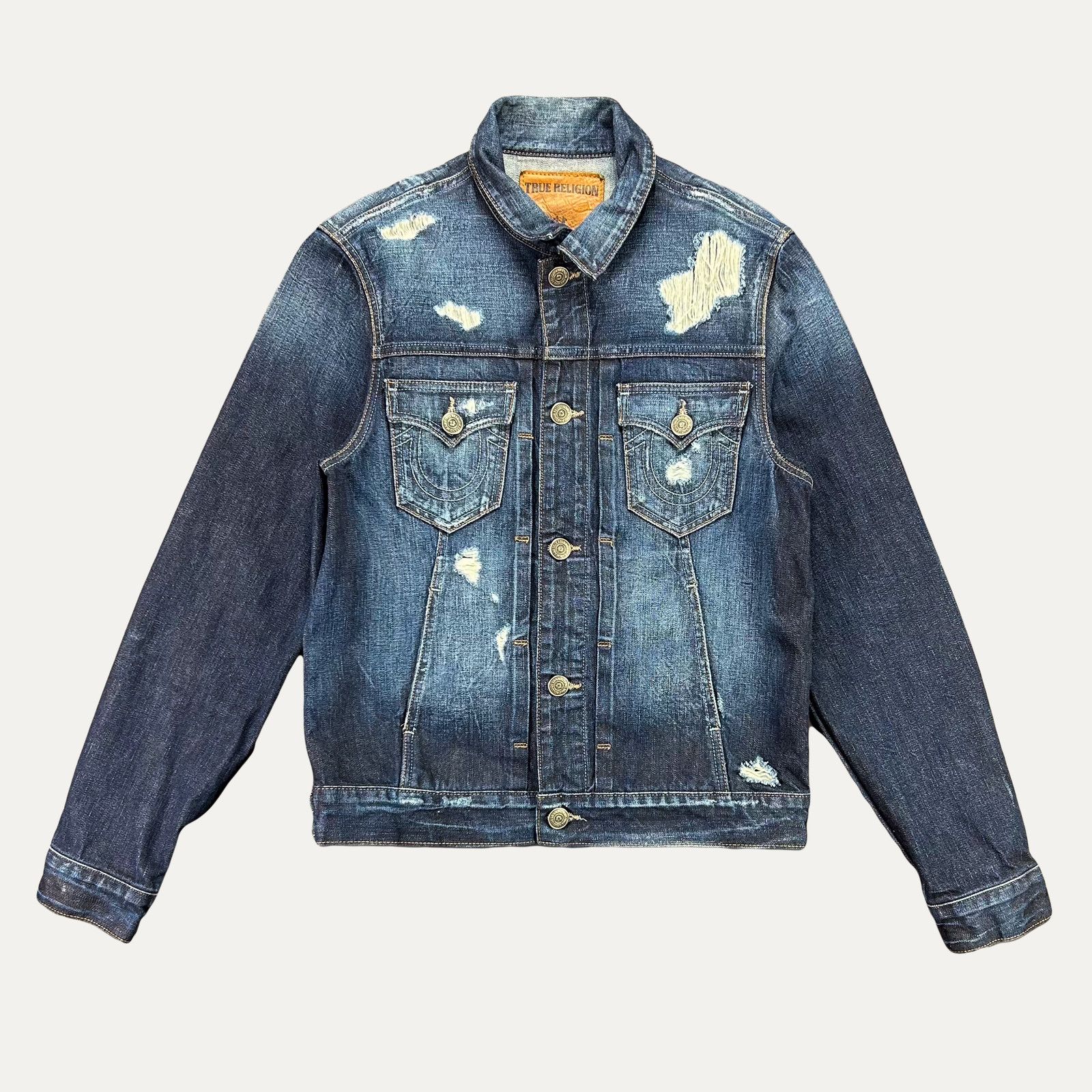True Religion True Religion Button-Up Denim Jacket Size S / US 4 / IT 40 - 1 Thumbnail