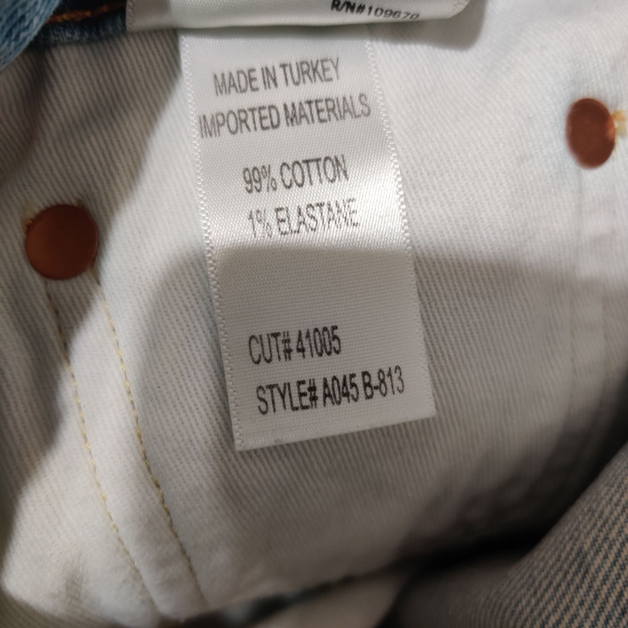 Agolde Agolde Womens Jeans Ever More Jamie Hi Rise Classic Distress Size 29" - 5 Thumbnail