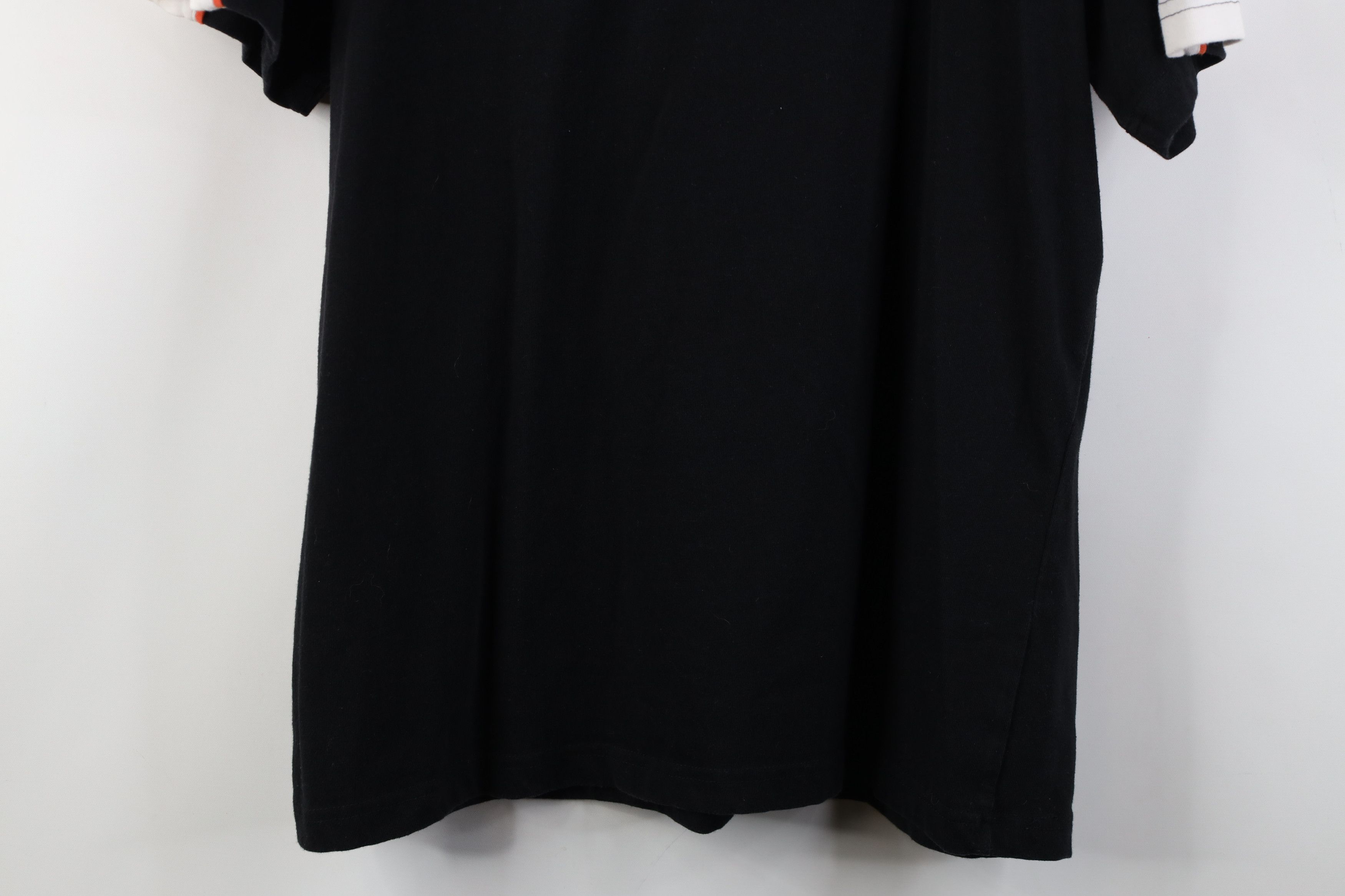 Harley Davidson Vintage Harley Davidson Fire Flames Ribbed Henley T-Shirt Size US L / EU 52-54 / 3 - 13 Thumbnail