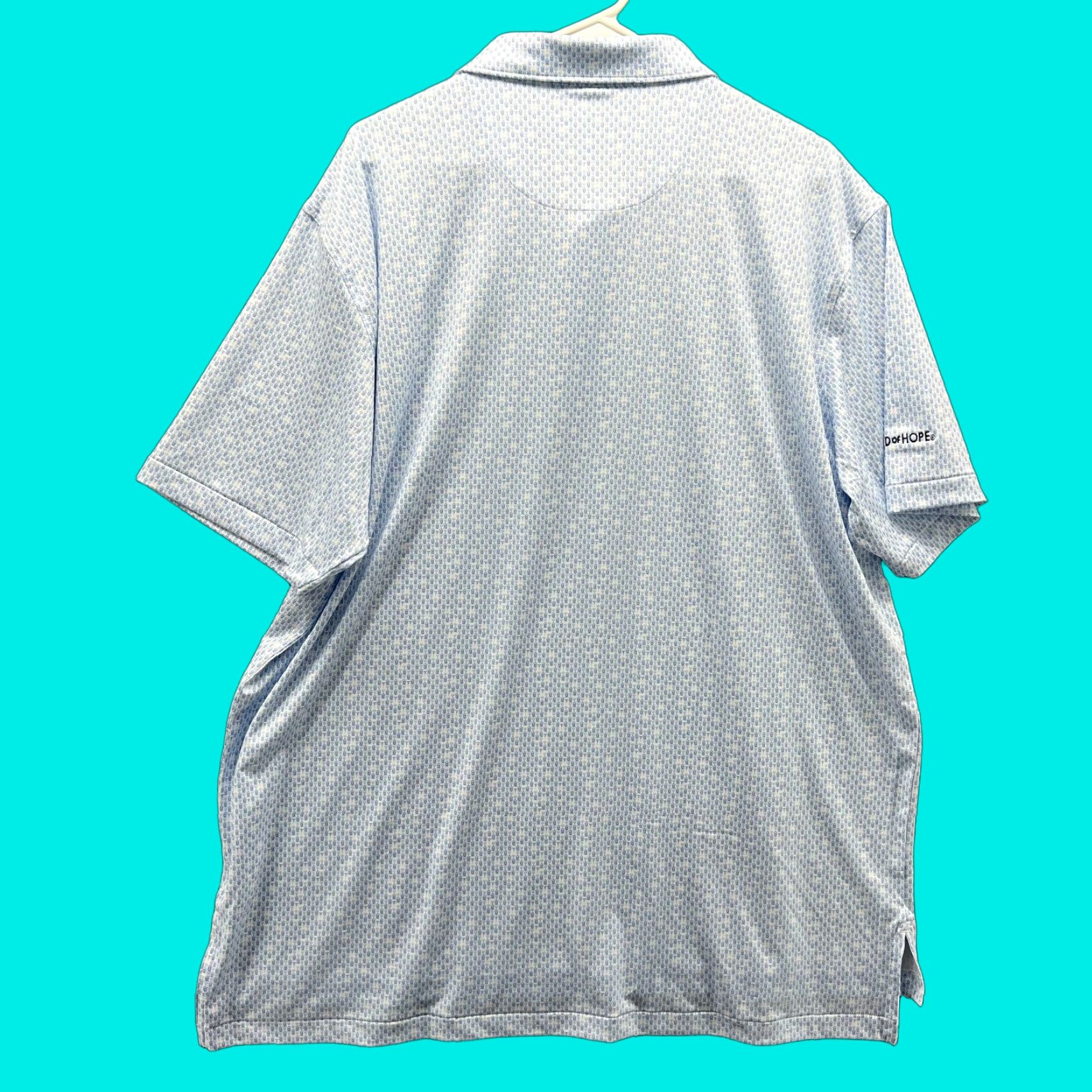 Peter Millar Peter Millar Polo Shirt Men XL Blue Club Summer Comfort Corkscrew Performance Shirt Size US XL / EU 56 / 4 - 1 Thumbnail