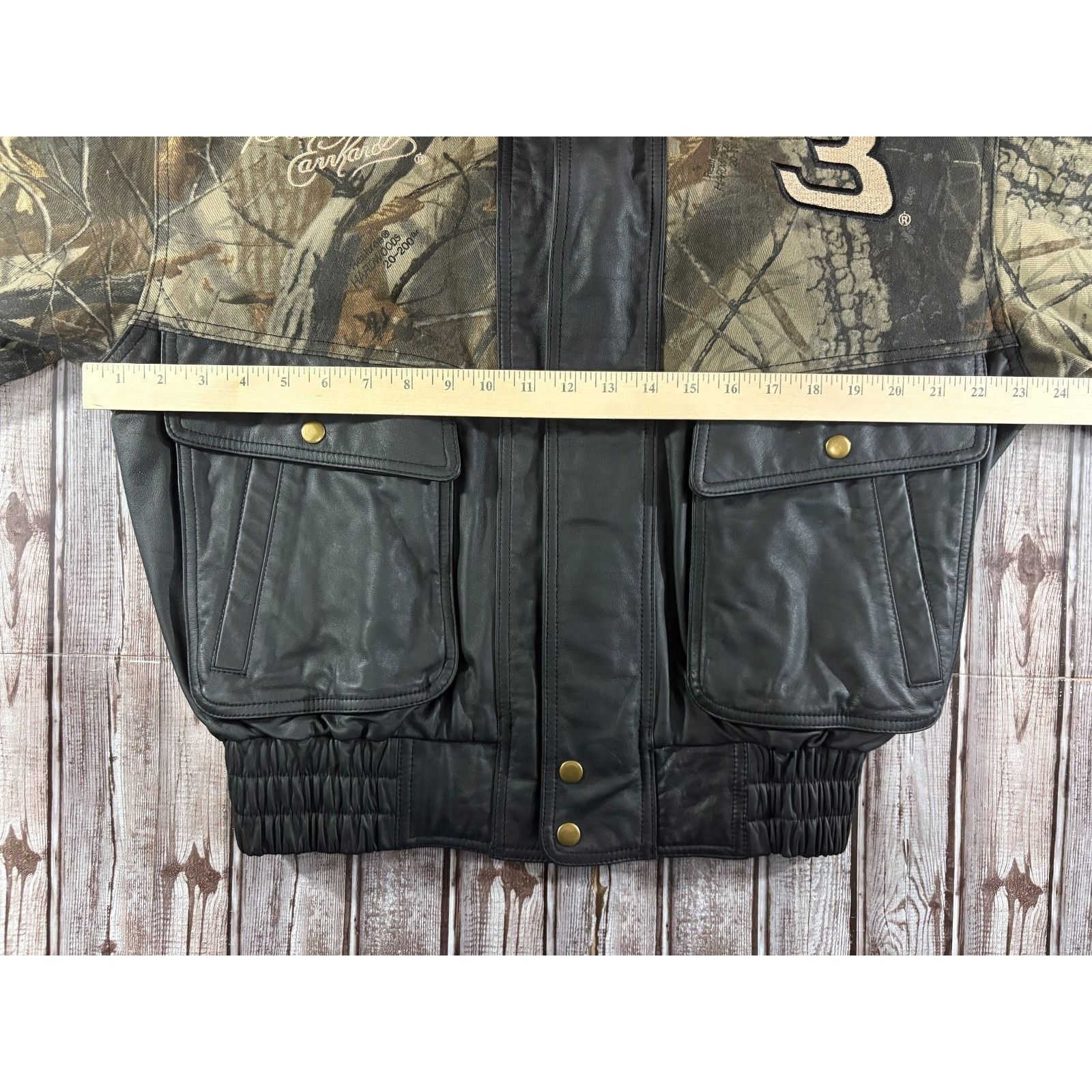 Chase Authentics Chase Authentics Dale Earnhardt Jr Team Realtree Camo Leathe Size US L / EU 52-54 / 3 - 7 Thumbnail