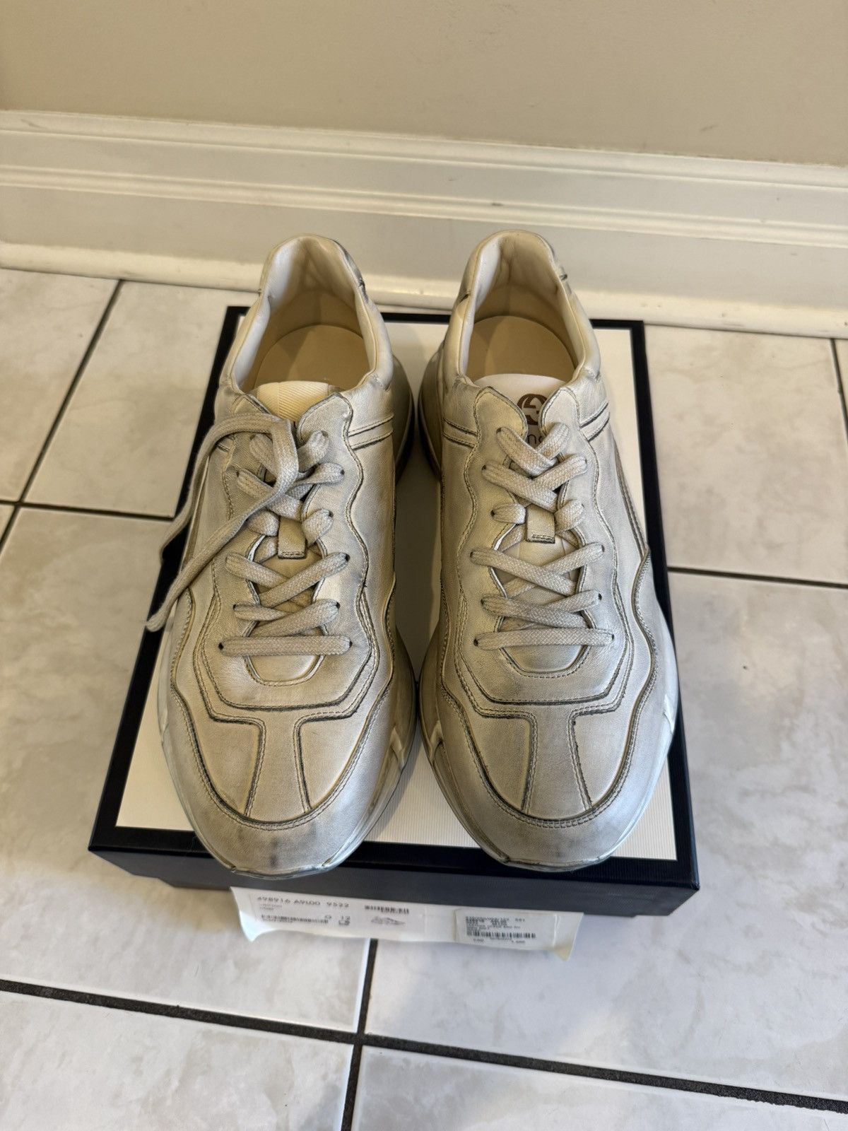 Gucci Gucci Rhyton Distressed Size US 12 / EU 45 - 2 Thumbnail