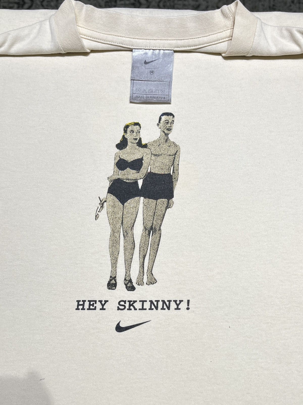 Nike × Vintage Vintage 00’s Nike “Hey Skinny” Size US M / EU 48-50 / 2 - 1 Thumbnail