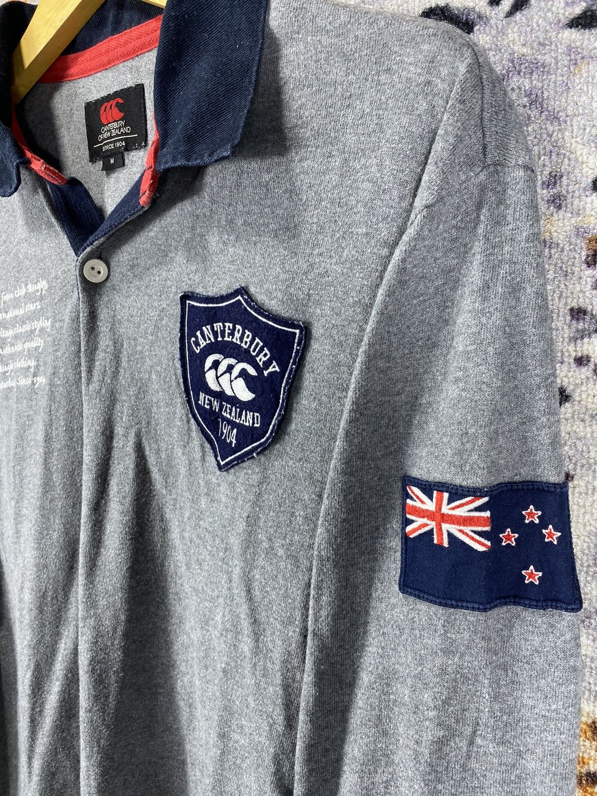 Canterbury of New Zealand 90s Canterbury New Zealand Australia Size US M / EU 48-50 / 2 - 4 Thumbnail