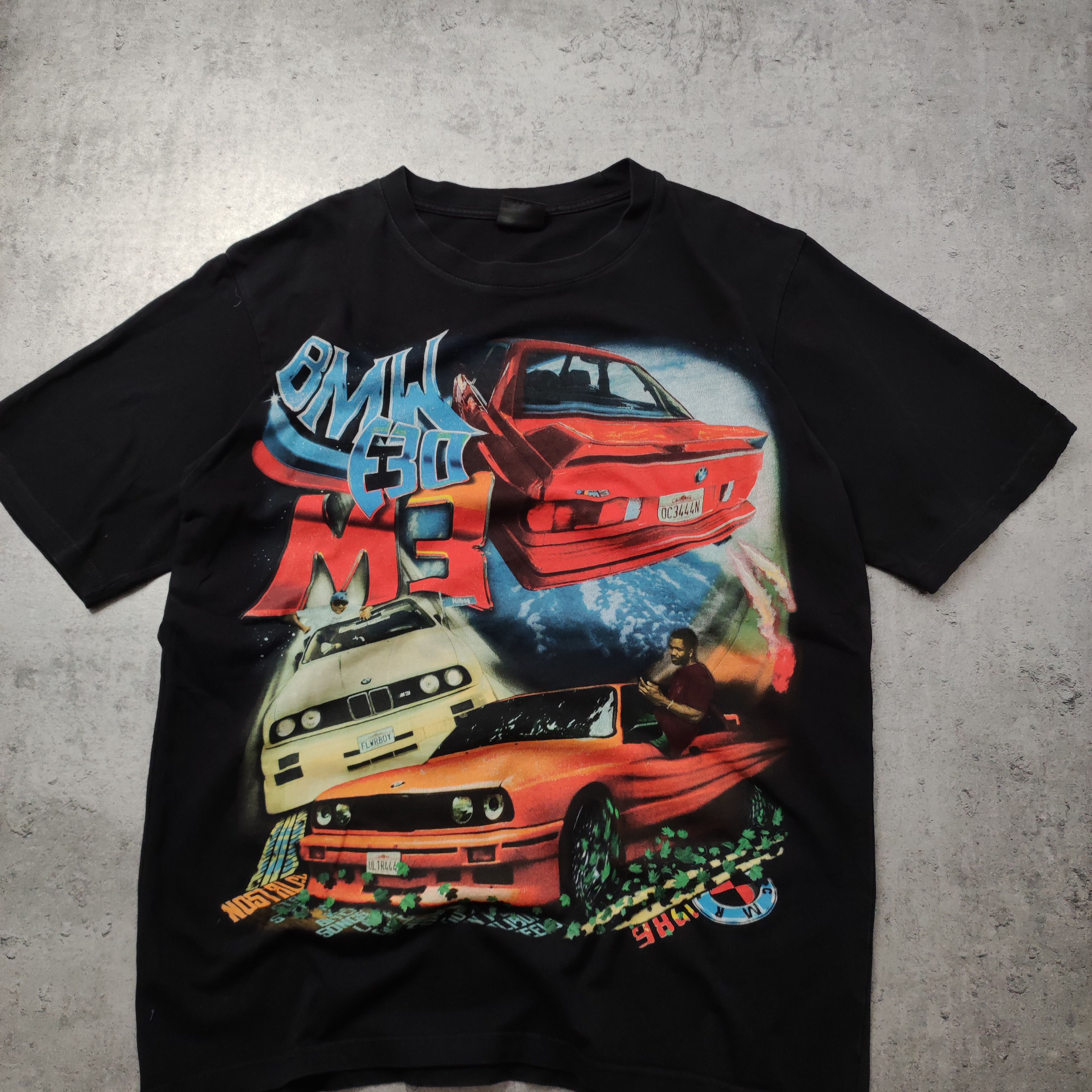 Rap Tees × Vintage RARE Baggy Rap Skate BMW E30 Casper Masi Merch Promo Tee Size US M / EU 48-50 / 2 - 2 Thumbnail