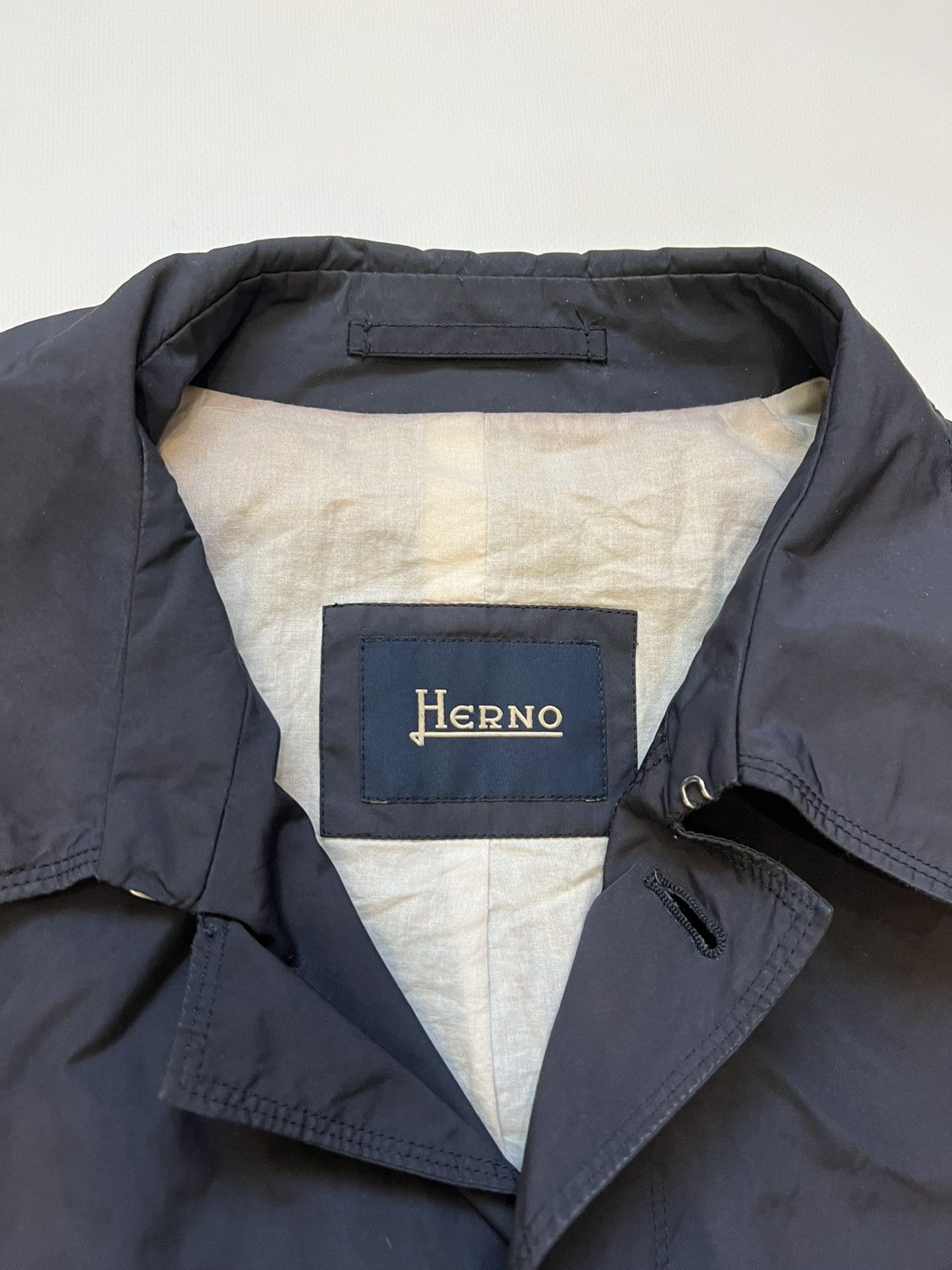 Herno Herno Light Blue Jacket Cloak Coat Nylon Size US M / EU 48-50 / 2 - 5 Thumbnail