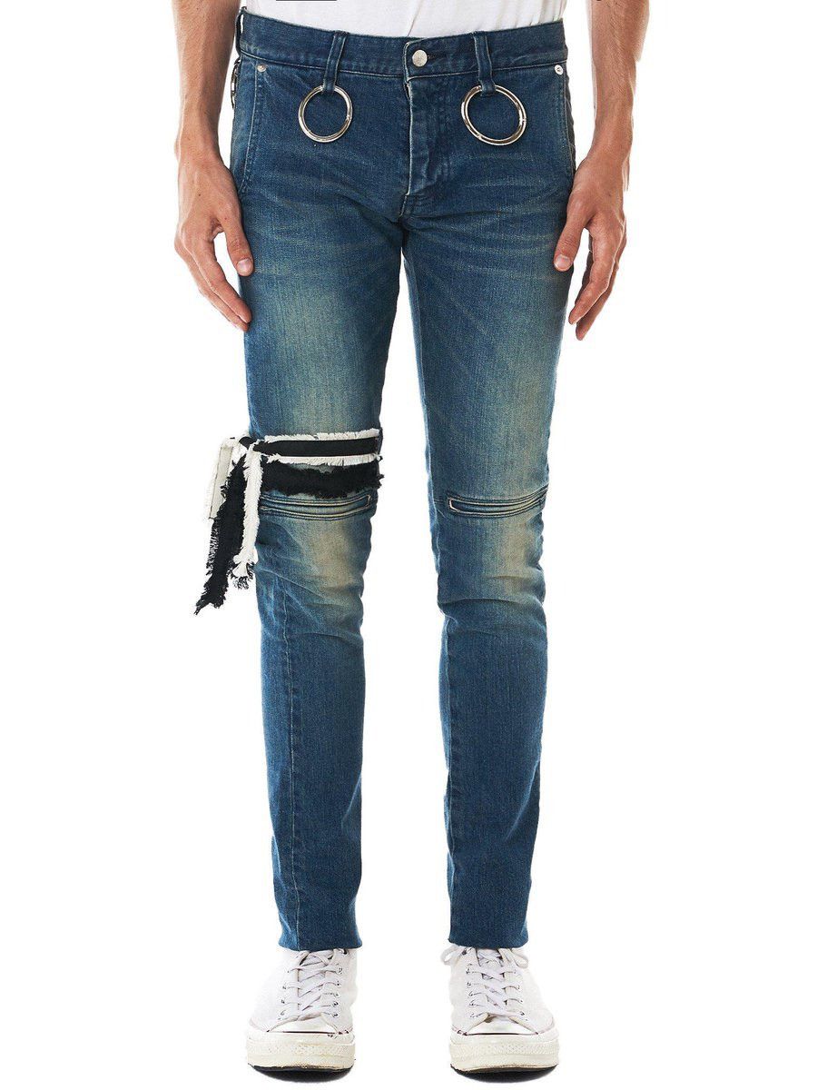 99%IS- 99%is sid vicious denim pants Size US 32 / EU 48 - 12 Thumbnail