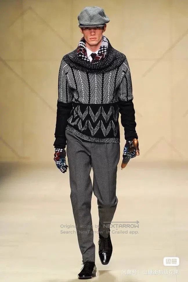 Burberry Prorsum Burberry Prorsum Men's Cashmere Gloves. Size ONE SIZE - 1 Thumbnail