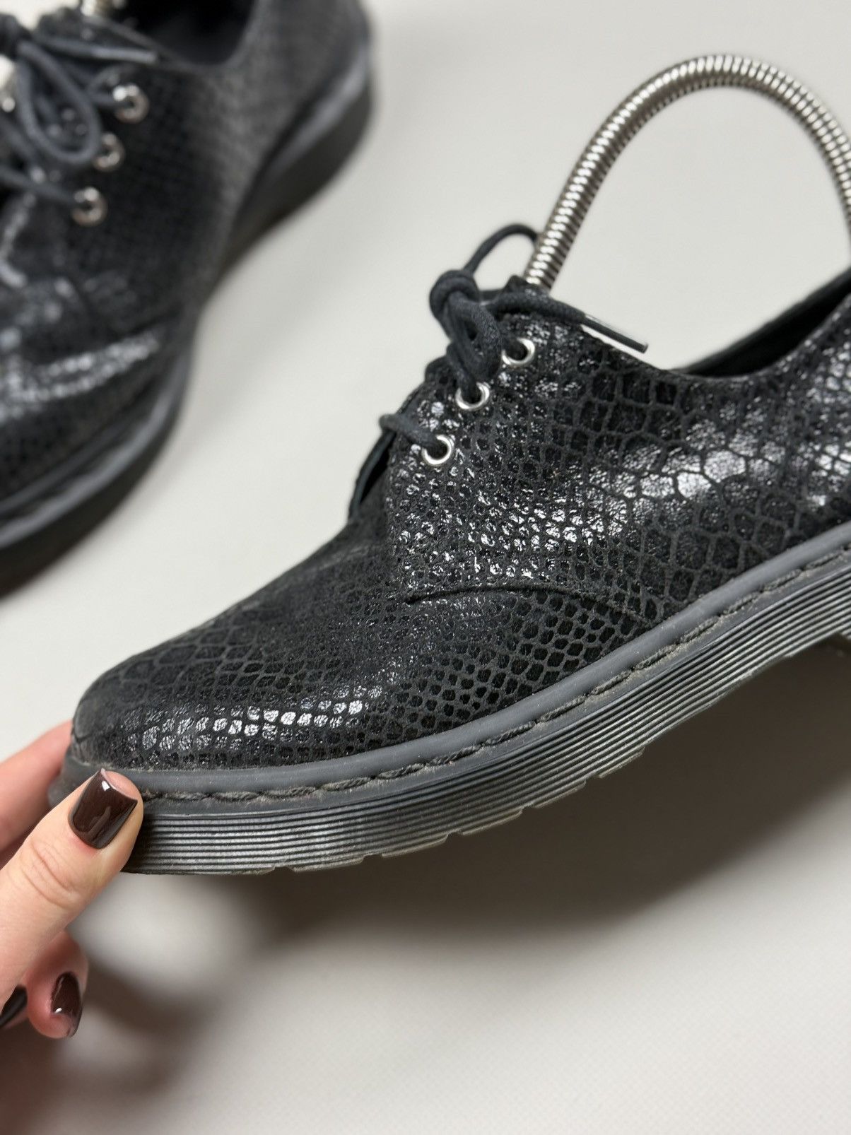 Dr. Martens Dr. Martens 1461 Tahan Snake Leather Oxford Shoes Boots Size US 6 / IT 36 - 16 Thumbnail
