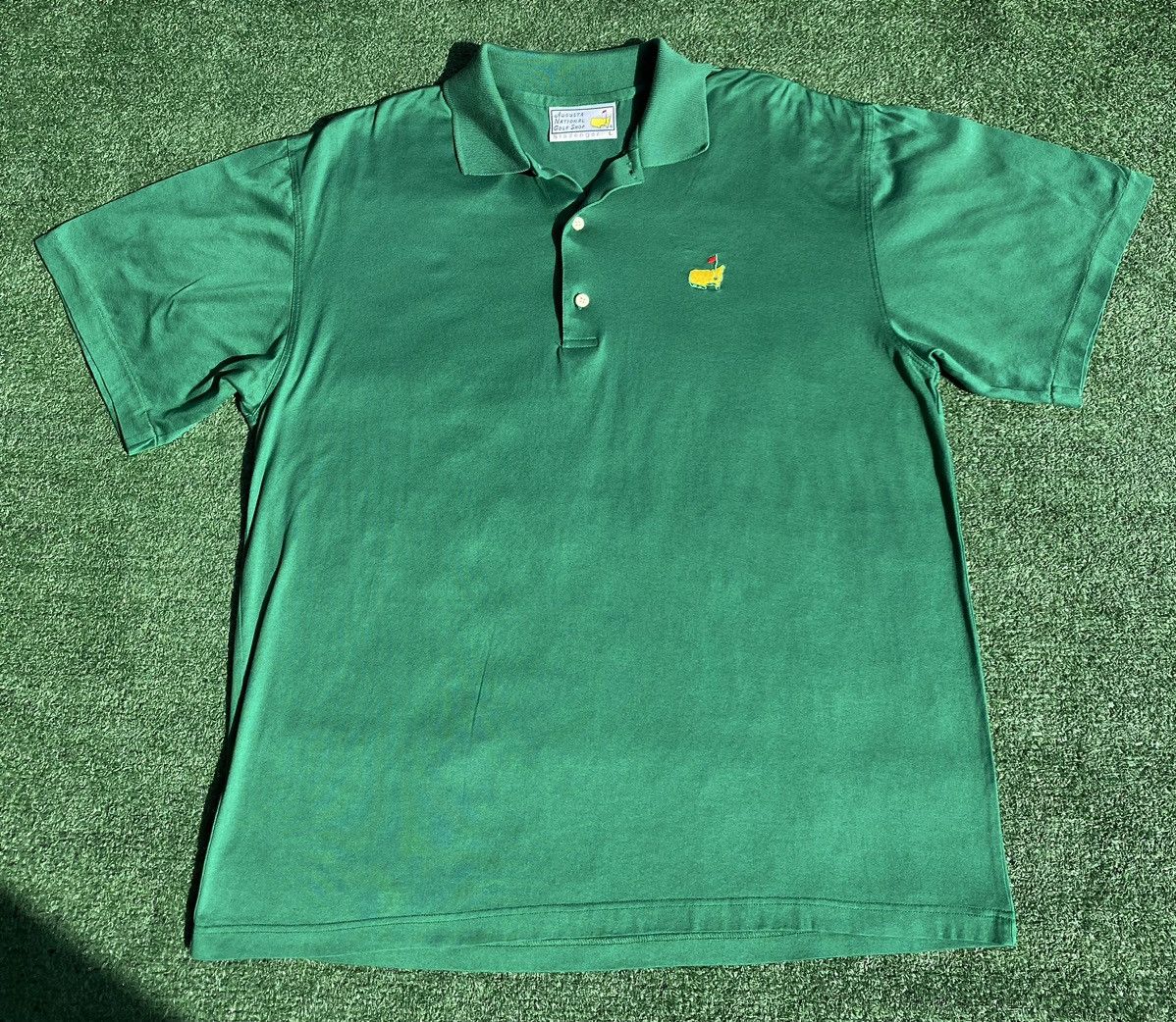 The Masters VTG 90’s Masters Augusta National Slazenger Golf Green Polo Size US L / EU 52-54 / 3 - 1 Thumbnail