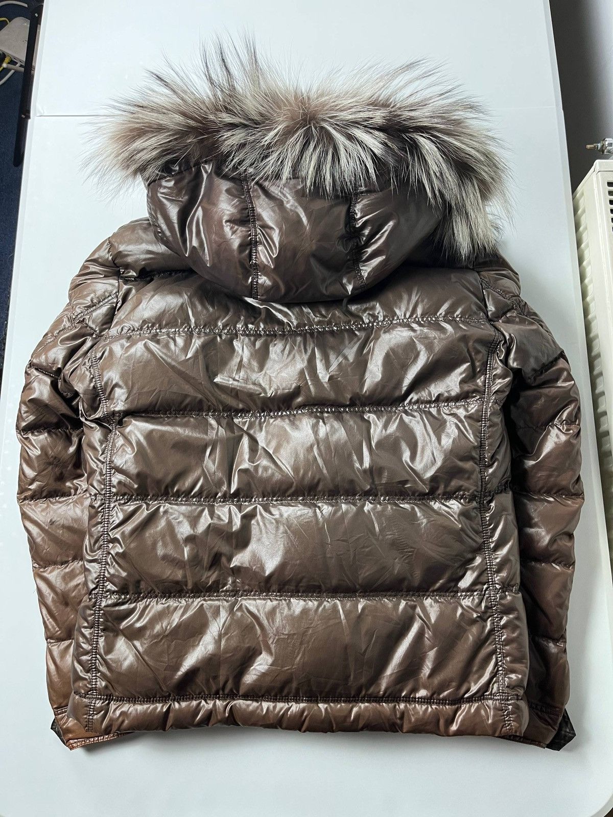 Burberry 00’ Japanese Burberry fur puffer jacket Size US L / EU 52-54 / 3 - 9 Thumbnail