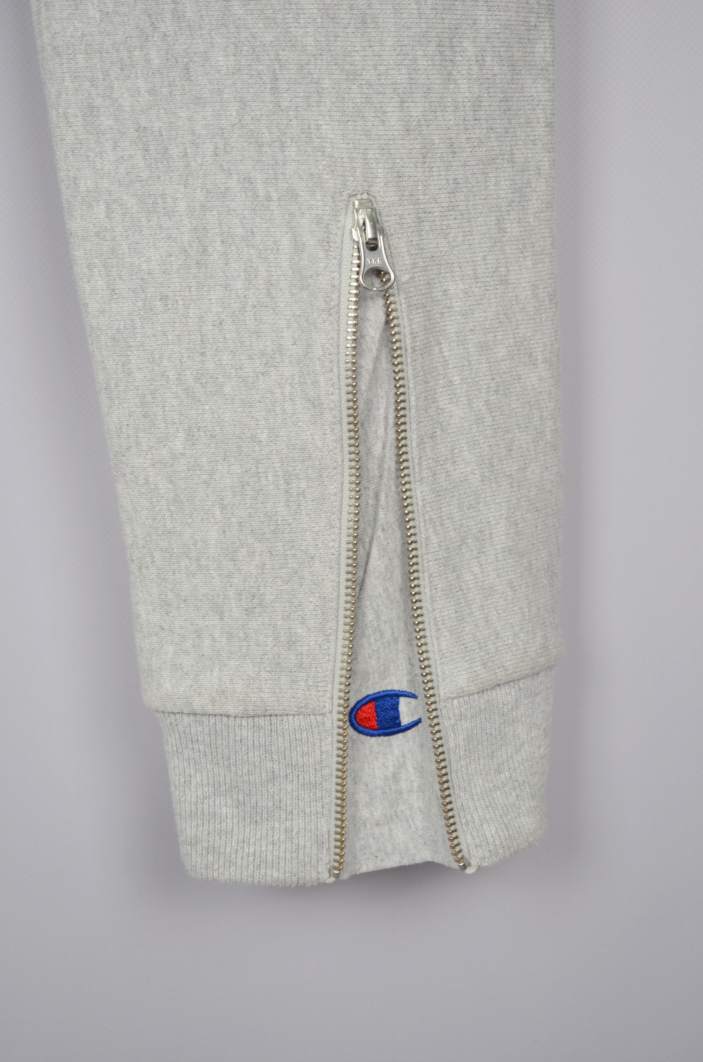 Beams Japan × Champion × Designer BEAMS x Champion Sweatpants Joggers Size S Gray Zipper Size US 30 / EU 46 - 15 Thumbnail