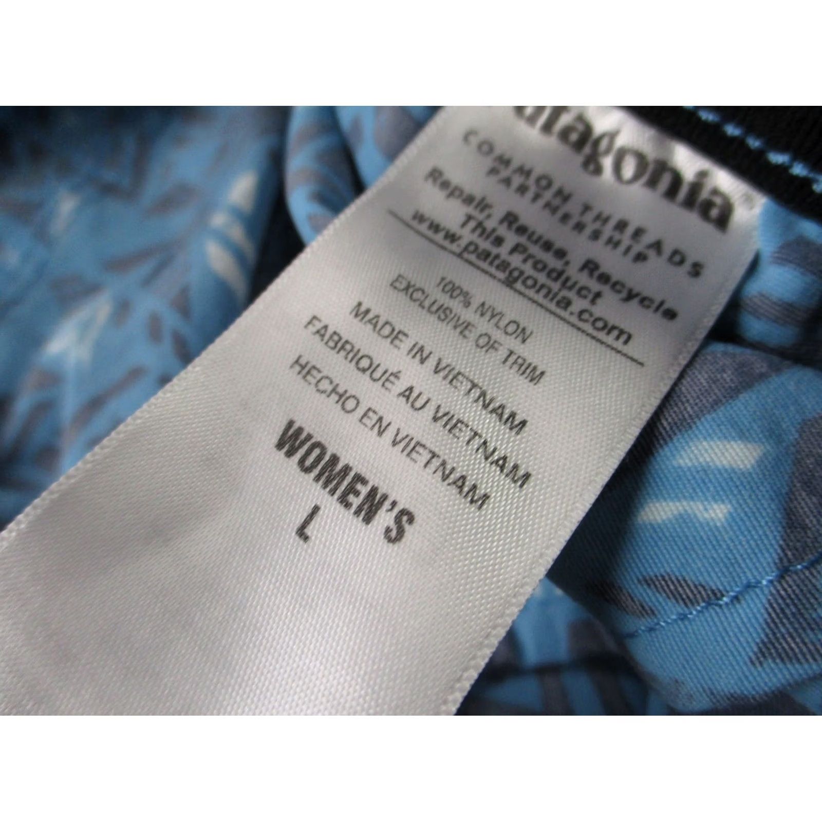 Patagonia Patagonia Shorts Womens L Aztec Nylon Baggies Outdoors Lightweight Run Beach Size 36" / US 14 / IT 50 - 7 Thumbnail