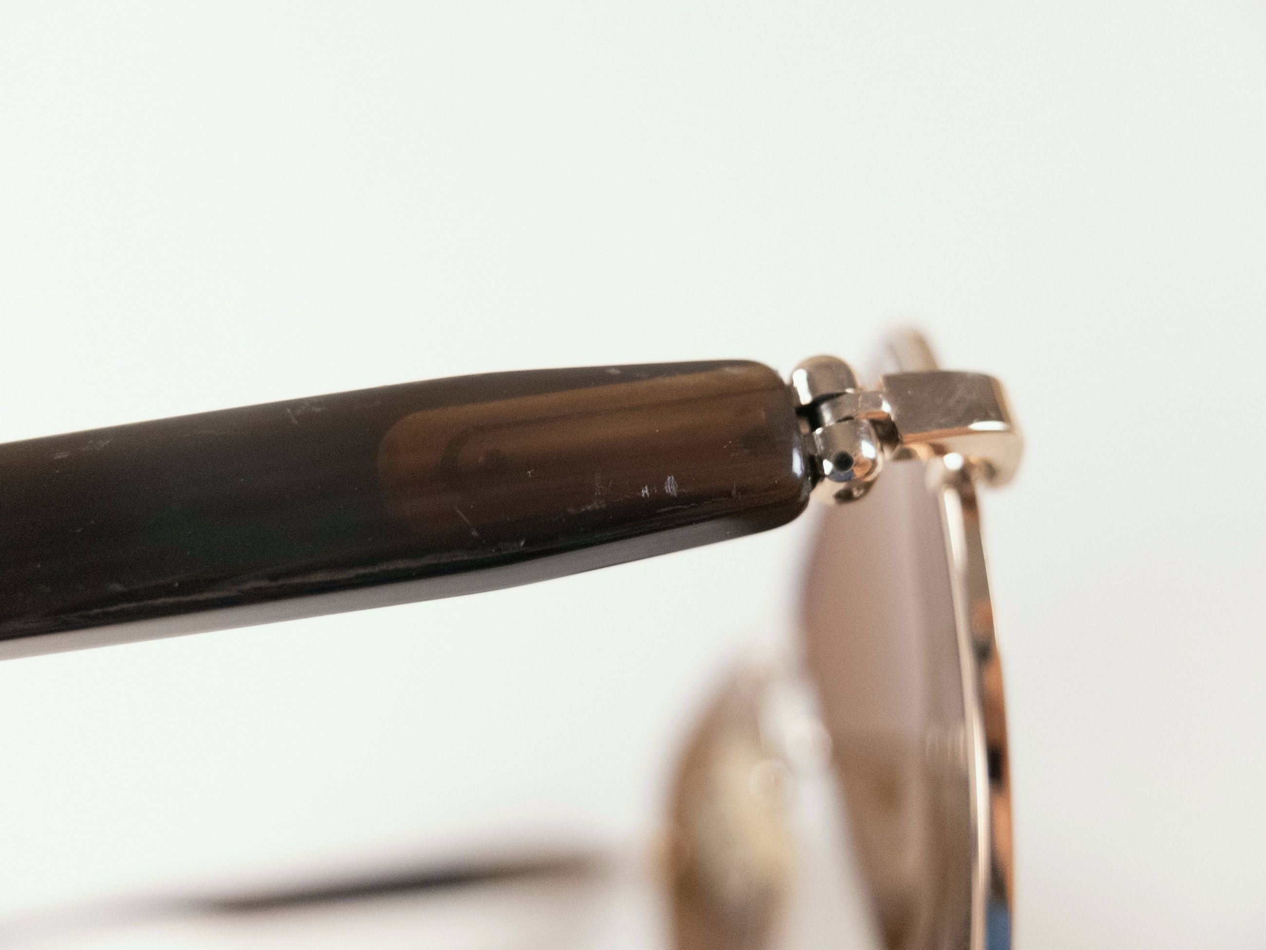 Brioni BRIONI handmade metal aviator sunglasses with real horn arms Size ONE SIZE - 8 Thumbnail