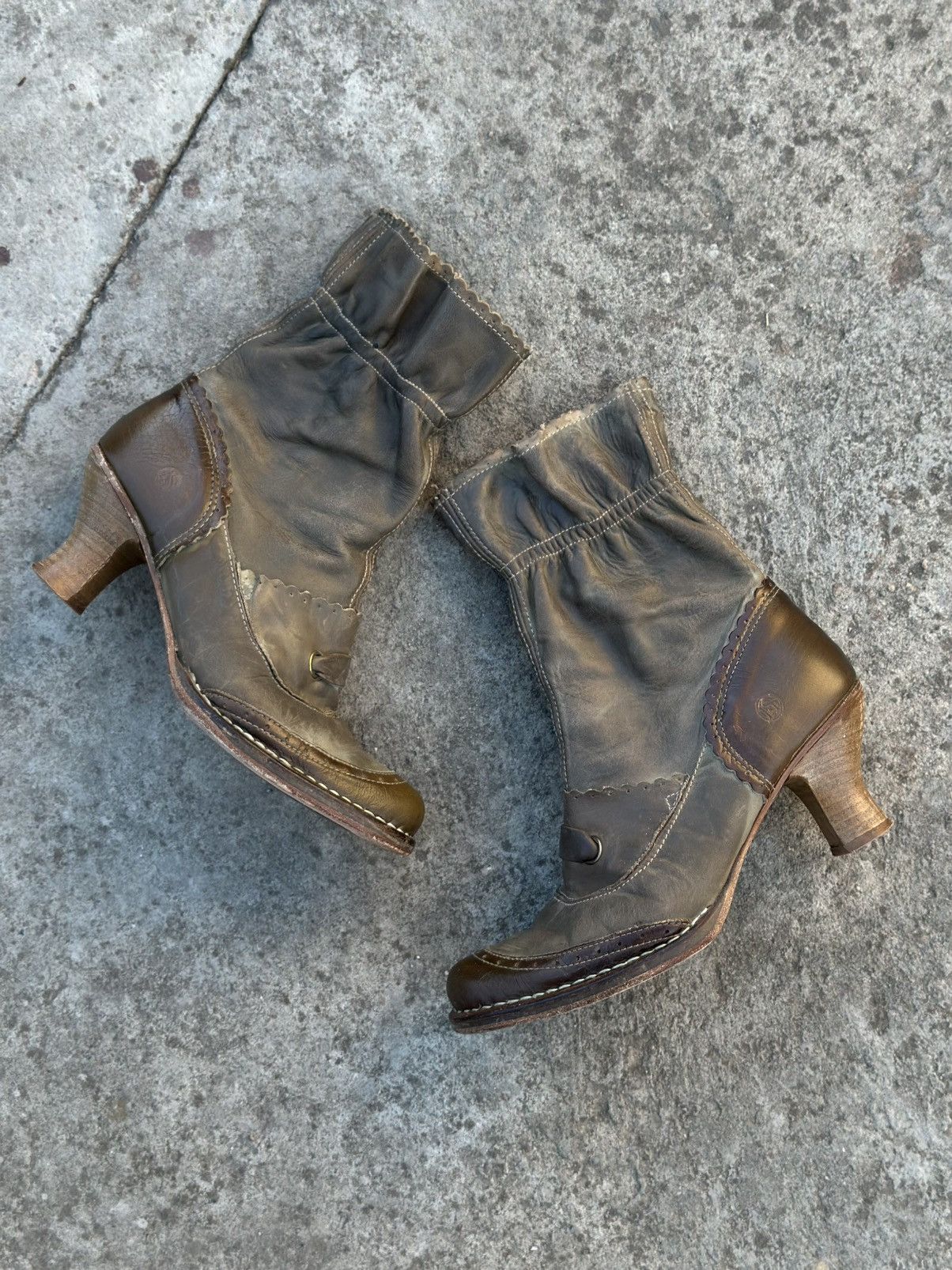 Japanese Brand Vintage Japanese Style Neosens Leather Heels Y2K 00s USA Size US 9 / IT 39 - 2 Thumbnail