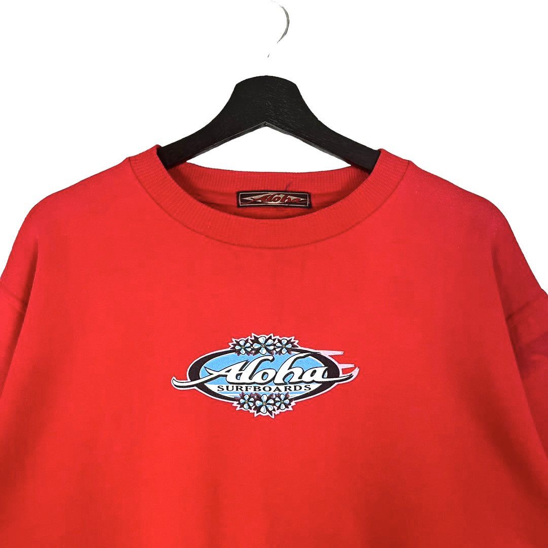 Vintage Vintage 90s Aloha Surfboards Hawaii Sweatshirt Size M Size US M / EU 48-50 / 2 - 2 Thumbnail