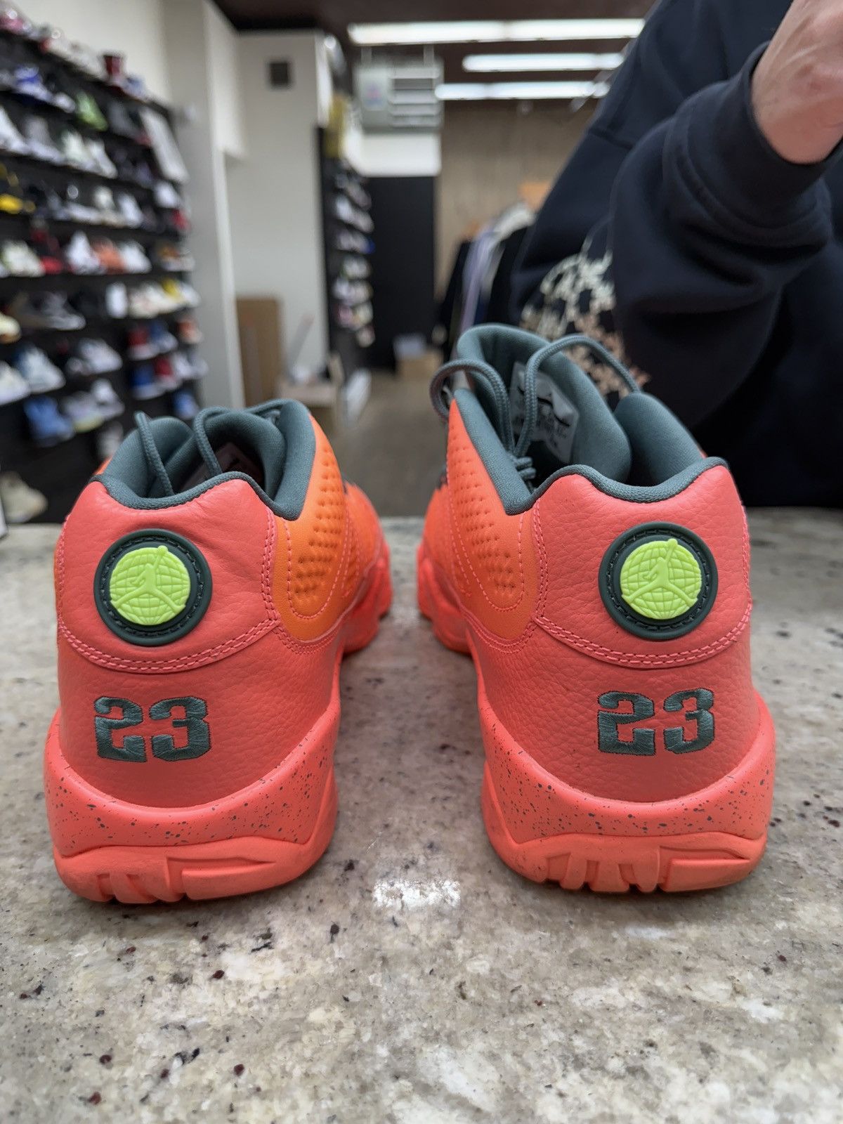 Jordan Brand Air Jordan 9 Retro Low Bright Mangos Size US 13 / EU 46 - 4 Thumbnail