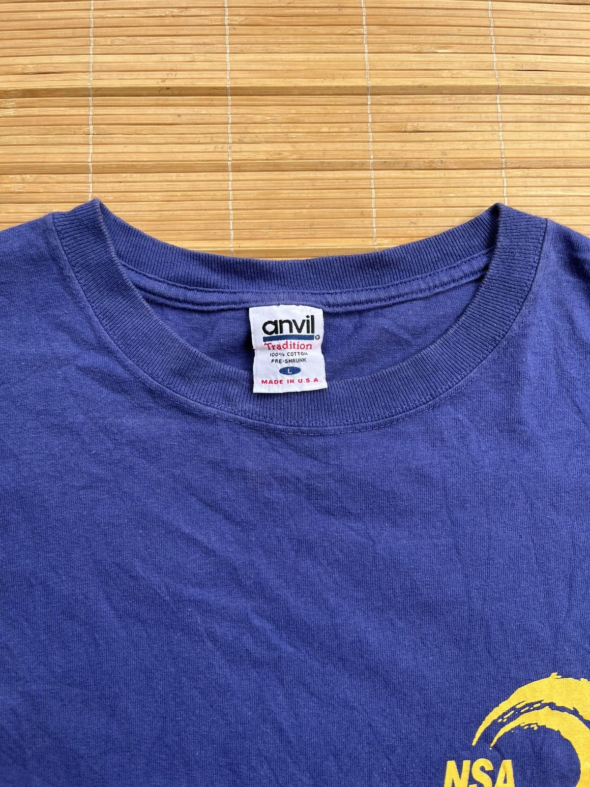 Vintage Rare Vtg Nippon Surfing association x 45th event promo tee Size US L / EU 52-54 / 3 - 5 Thumbnail