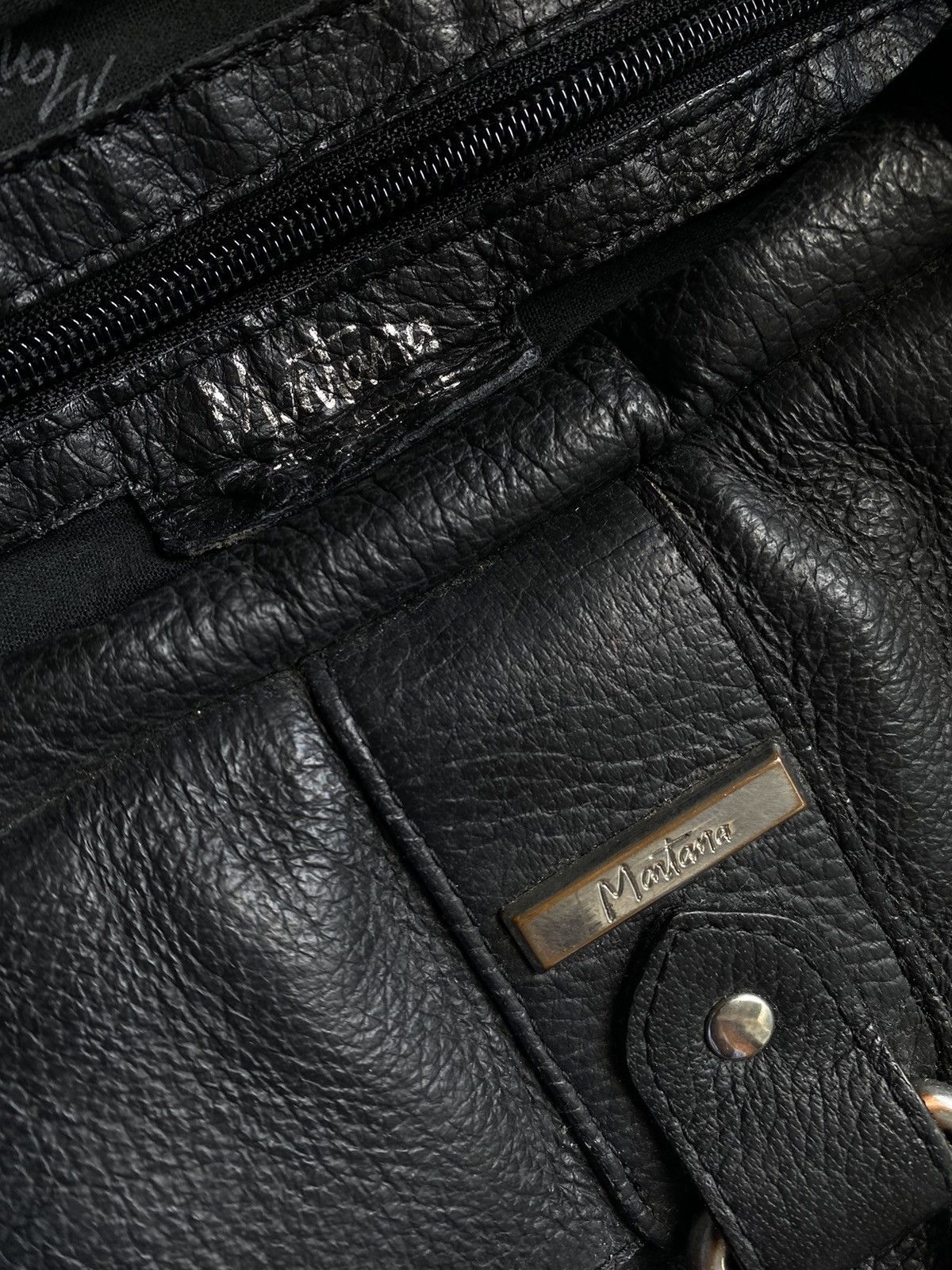 Claude Montana Rare Mantana by claude montana Leather bag Size ONE SIZE - 6 Thumbnail