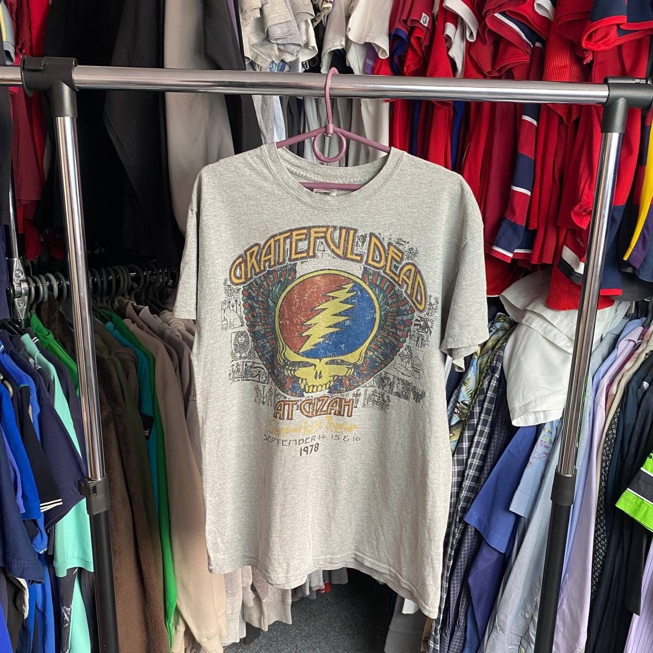 Band Tees × Vintage Vintage Grateful Dead Big Logo rock band 90’s tee Size US M / EU 48-50 / 2 - 1 Thumbnail
