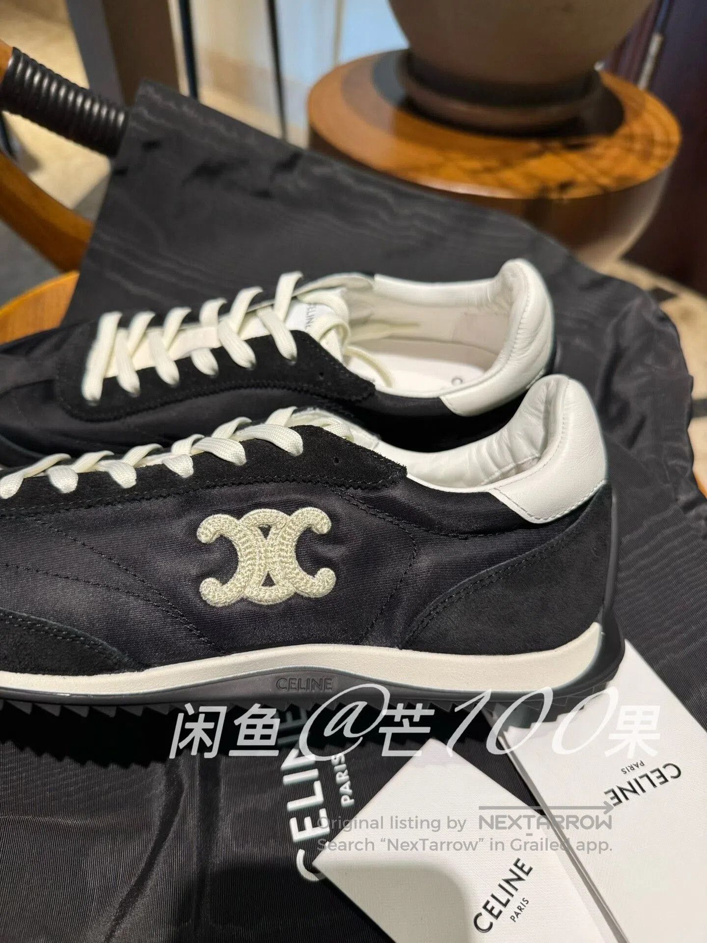 Celine Celine Classic Logo Black Suede Casual Shoes. Size US 11 / EU 44 - 4 Thumbnail