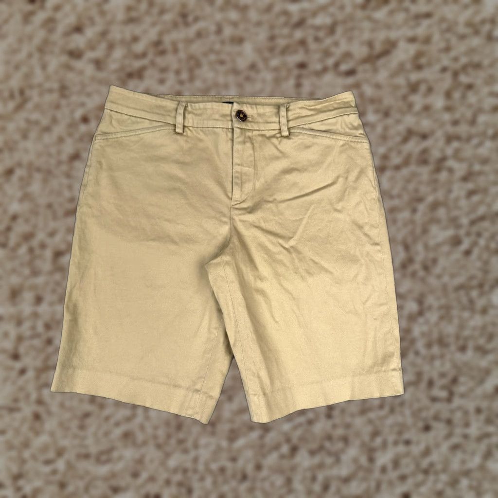 Ralph Lauren Lauren Ralph Lauren Shorts Womens 2 Beige Chino Twill Casual Summer 28x9.5 Size 26" / US 2 / IT 38 - 1 Thumbnail