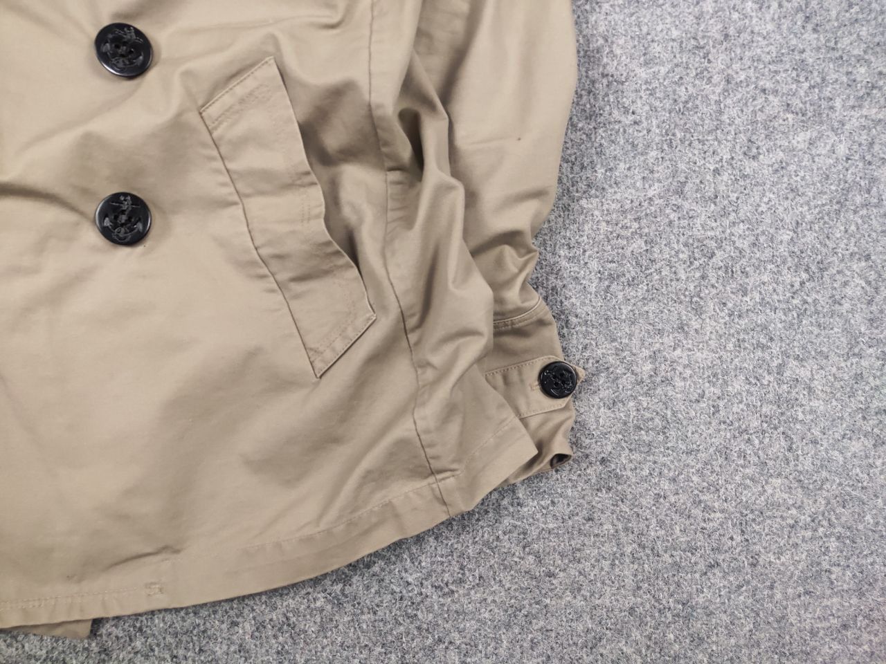 Paul Smith Vintage Paul Smith Design Double-breasted Canvas coat Jacket Size US L / EU 52-54 / 3 - 7 Thumbnail