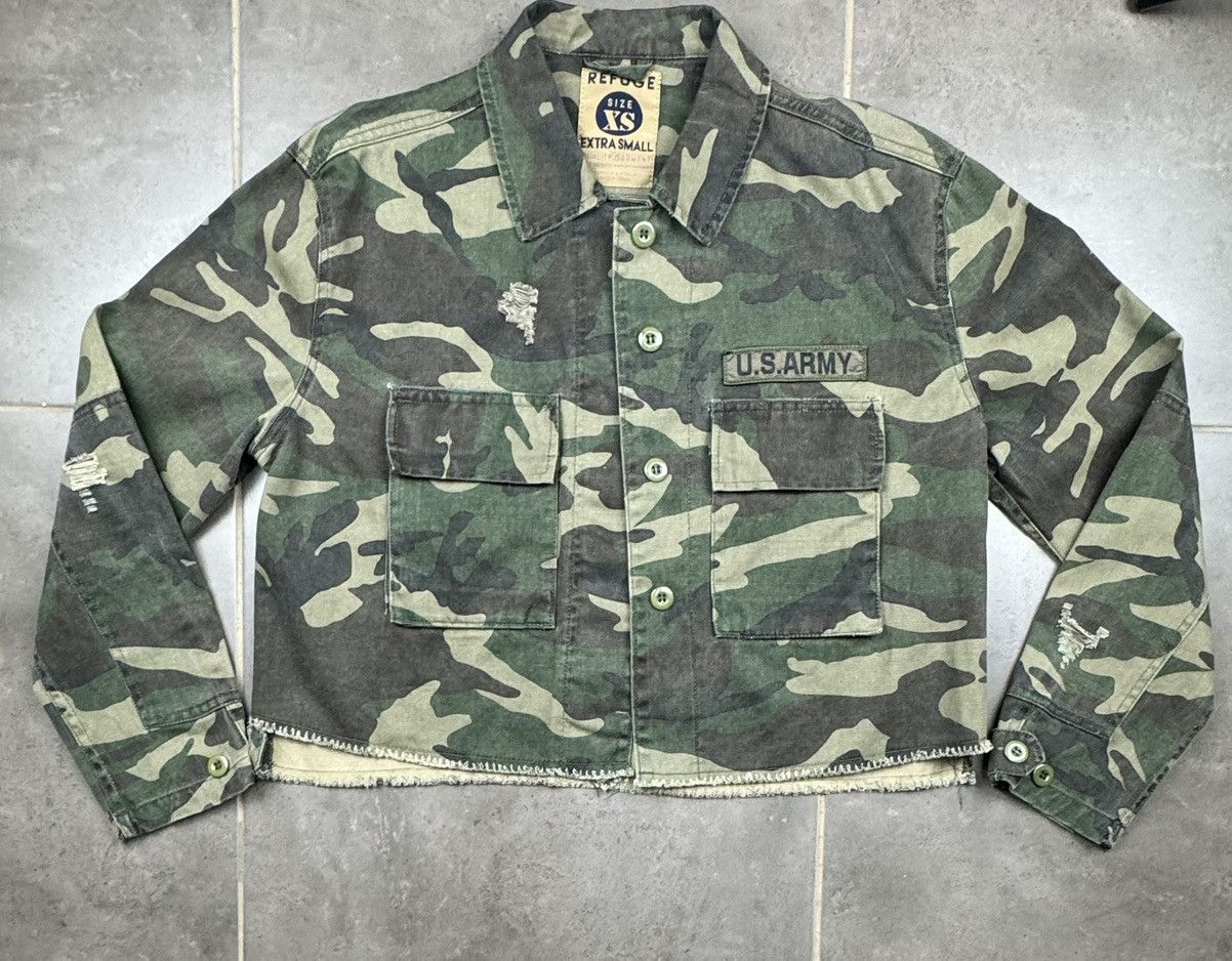Vintage Refuge. XS size women’s military jumper (jacket) Size XS / US 0-2 / IT 36-38 - 7 Thumbnail
