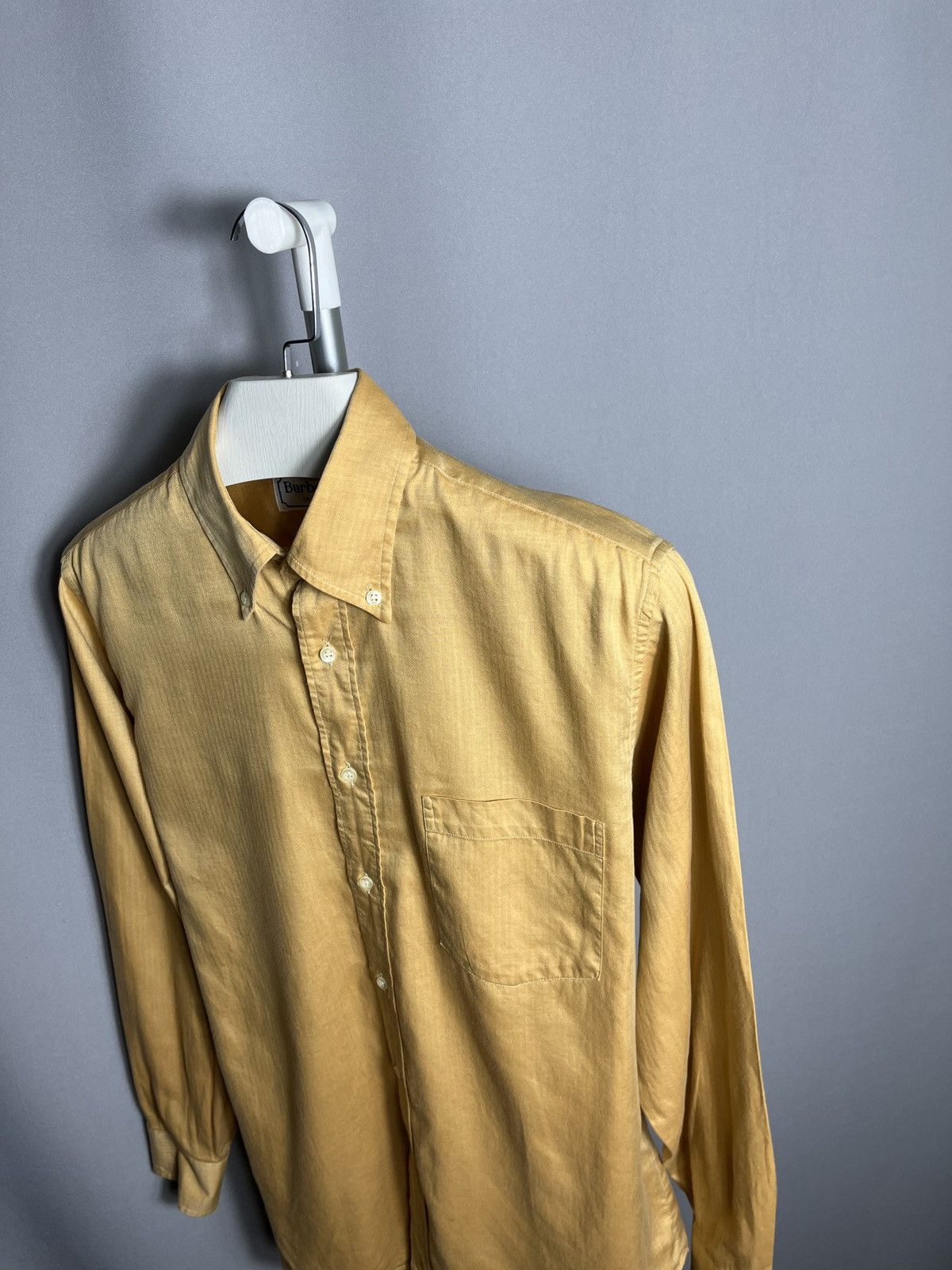 Burberry Burberrys London shirt button down beige mens pocket France Size US M / EU 48-50 / 2 - 3 Thumbnail