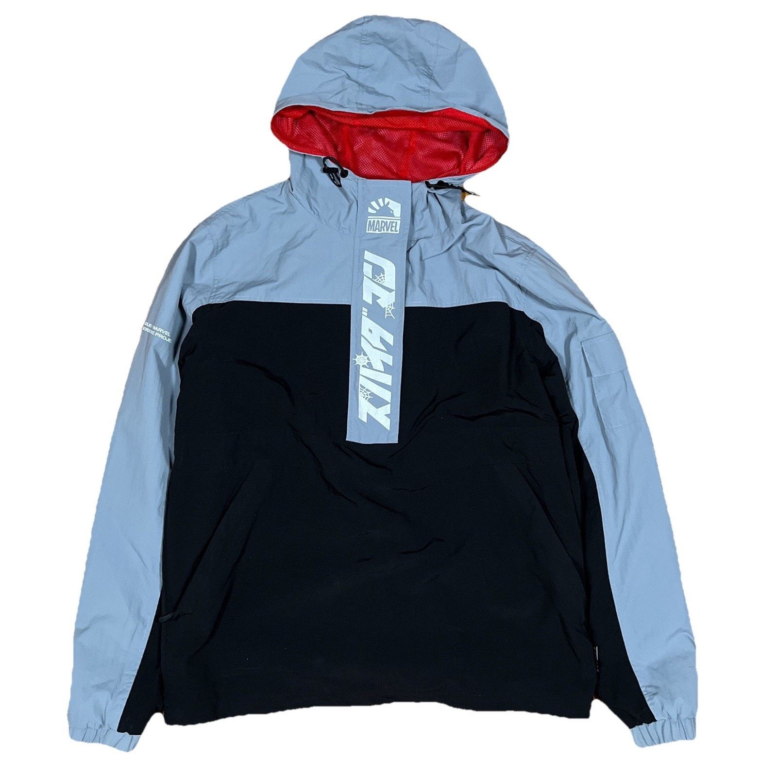 Marvel Comics Marvel Team Liquid Windbreaker Jacket Spider-Man Japan Kanji Size US M / EU 48-50 / 2 - 2 Thumbnail
