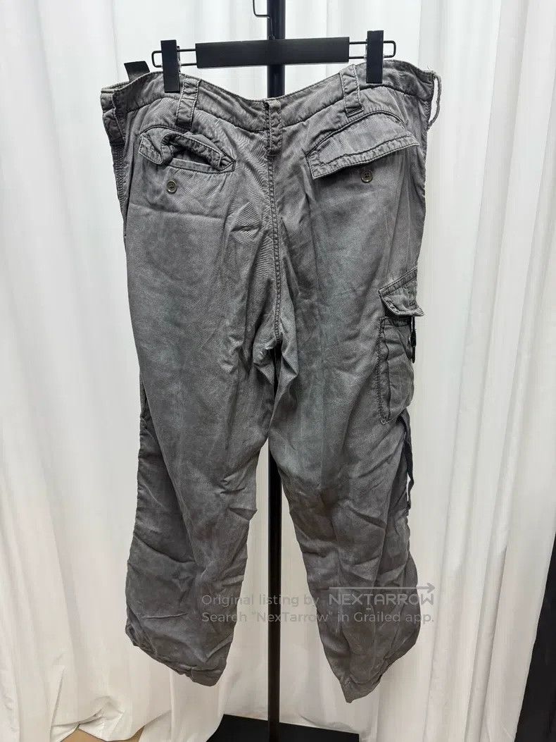 Yohji Yamamoto YOHJI YAMAMOTO size S Grey Mud-Dyed Loose Fit Trousers Siz Size US 27 - 4 Thumbnail