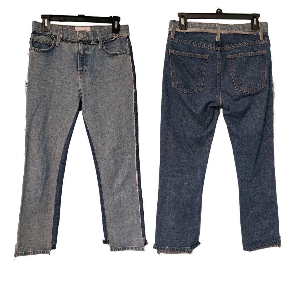 Current/Elliot Current Elliott The High Waist Somera Straight Jeans in Cava Size 25" / US 0 / IT 36 - 1 Thumbnail