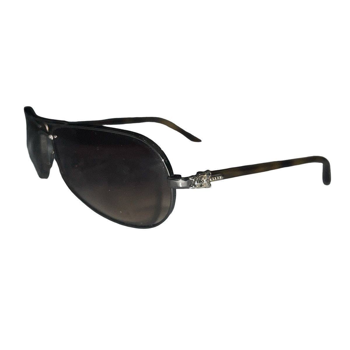 Chrome Hearts CHROME HEARTS "RED" Silver Dagger & Cross Sunglasses OS Size ONE SIZE - 3 Thumbnail