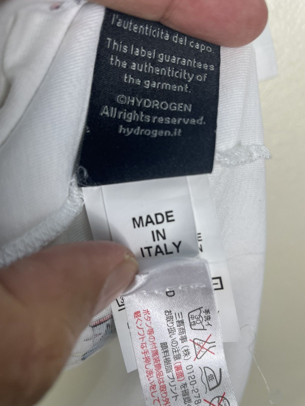 HYDROGEN HYDROGEN Italy Anime Skull Tee | Japan Market Rarity Size US L / EU 52-54 / 3 - 7 Thumbnail
