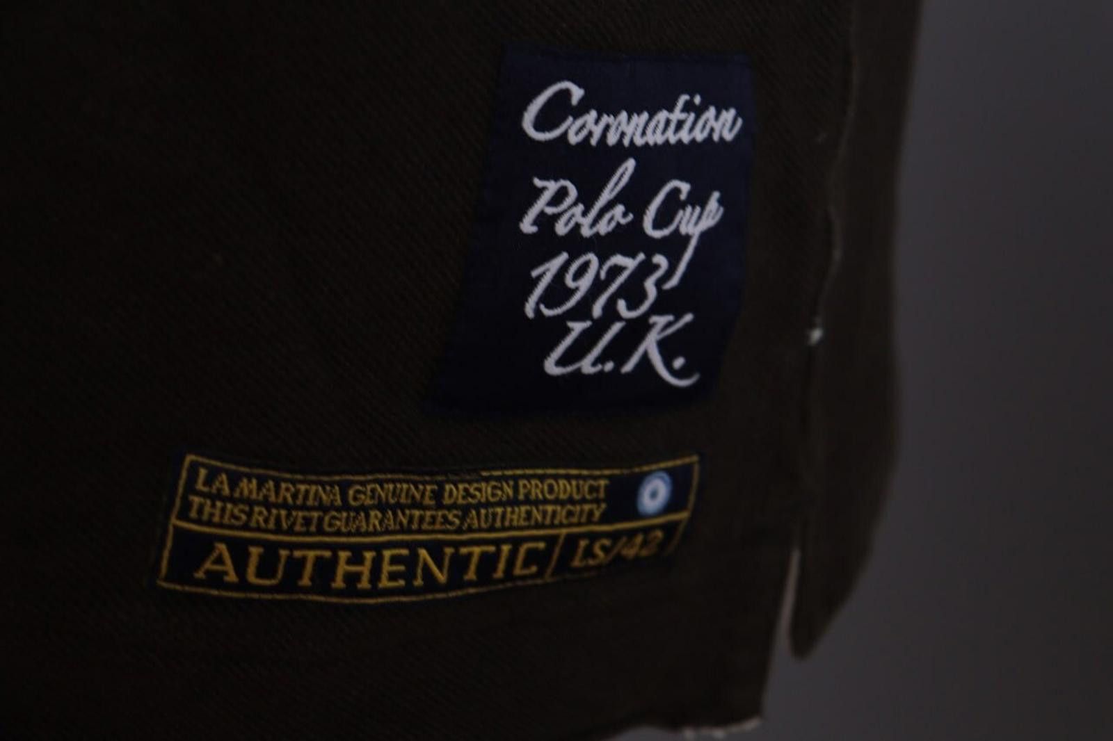 La Martina La Martina Archive 1973 Brown Rubgy Polo Shirt Size M Size US M / EU 48-50 / 2 - 12 Thumbnail