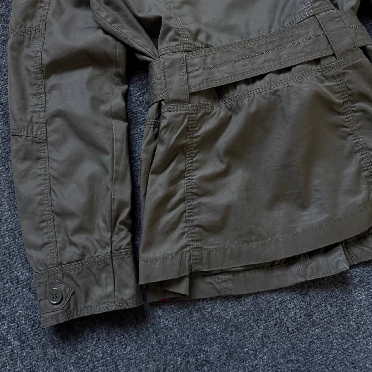 20471120 VTG Women’s EDS Trench Light Jacket Size M Y2K 00s USA Grung Size M / US 6-8 / IT 42-44 - 8 Thumbnail