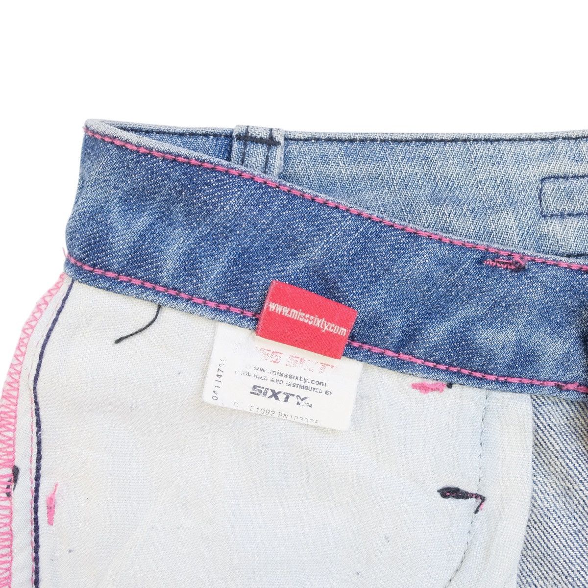 Miss Sixty Miss Sixty SS04 Lightning Bolt Jeans Size 27" / US 4 / IT 40 - 15 Thumbnail