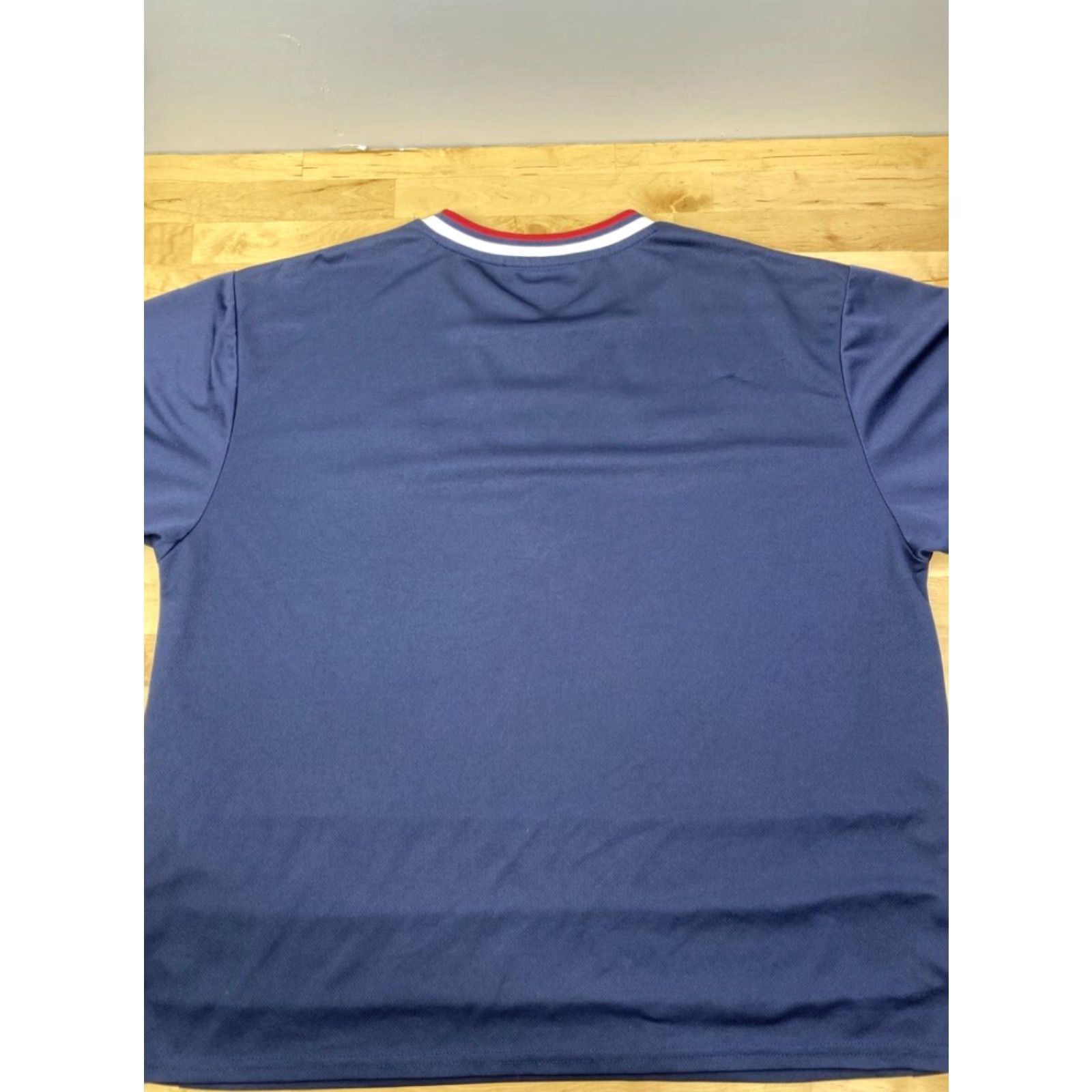 Vintage TeePee Canada Hockey Jersey Blue T Shirt Short Sleeve XL Mens TeePee 3176 Size US XL / EU 56 / 4 - 2 Thumbnail