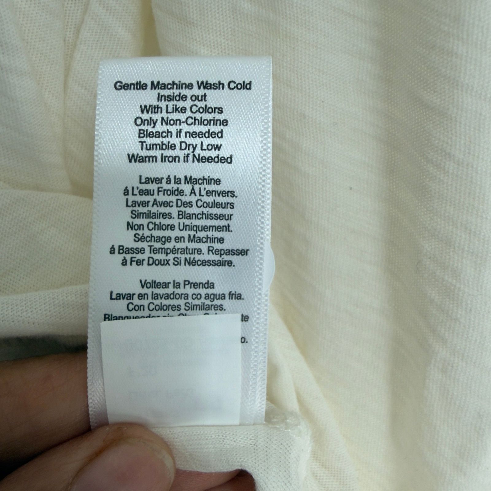 Nation LTD Nation LTD Puff Sleeve V-Neck Long Sleeve Top Cream Size S Size S / US 4 / IT 40 - 4 Thumbnail