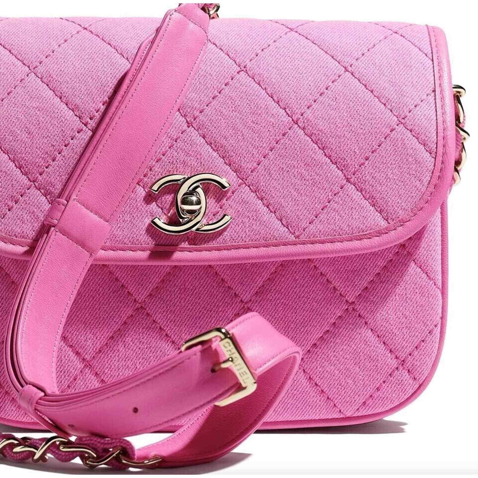 Chanel Chanel Small Messenger CC Logo Chain Shoulder Crossbody Bag Size ONE SIZE - 3 Thumbnail