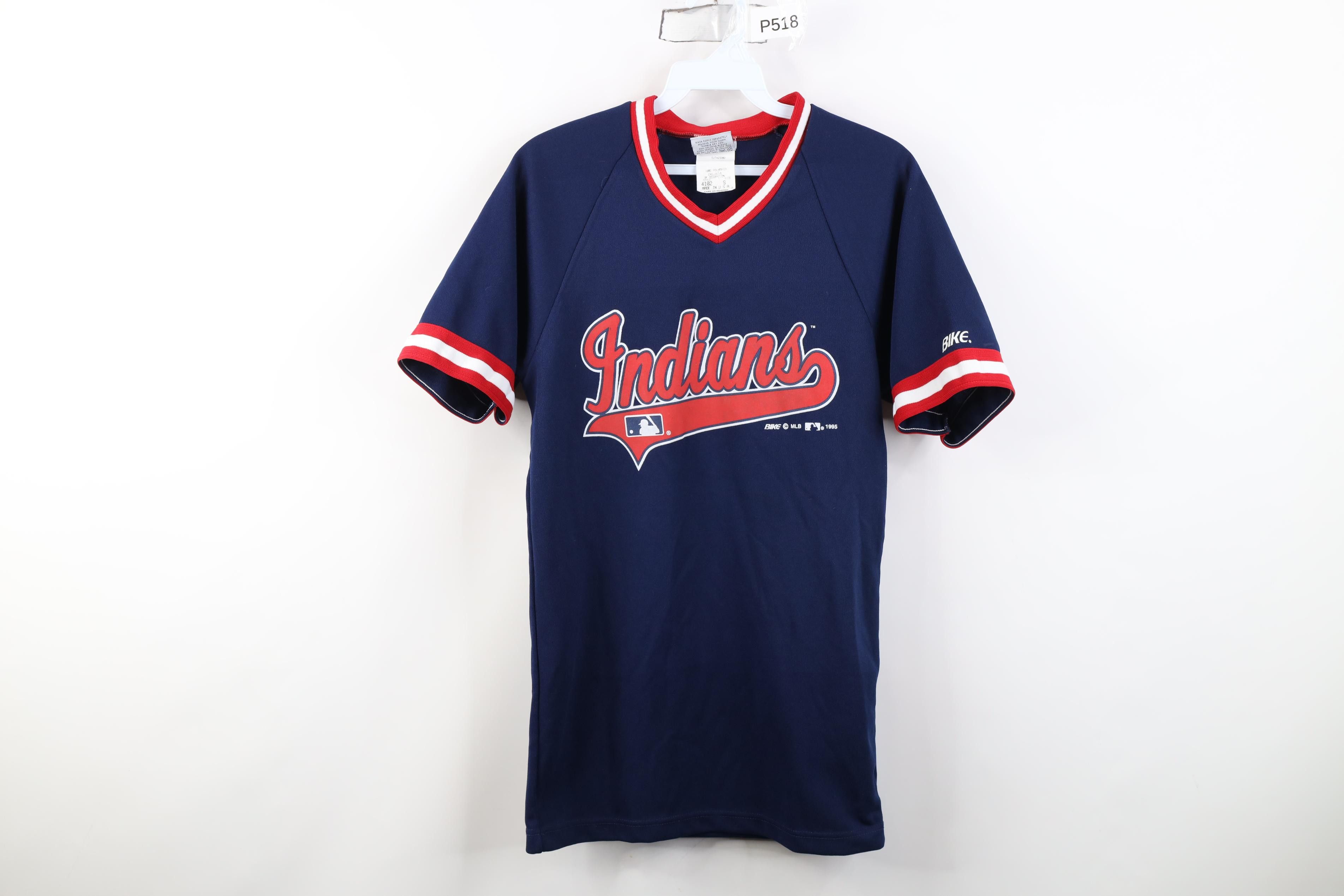 Vintage Vintage 90s Cleveland Indians Baseball Jersey Blue USA #2 Size US S / EU 44-46 / 1 - 1 Thumbnail