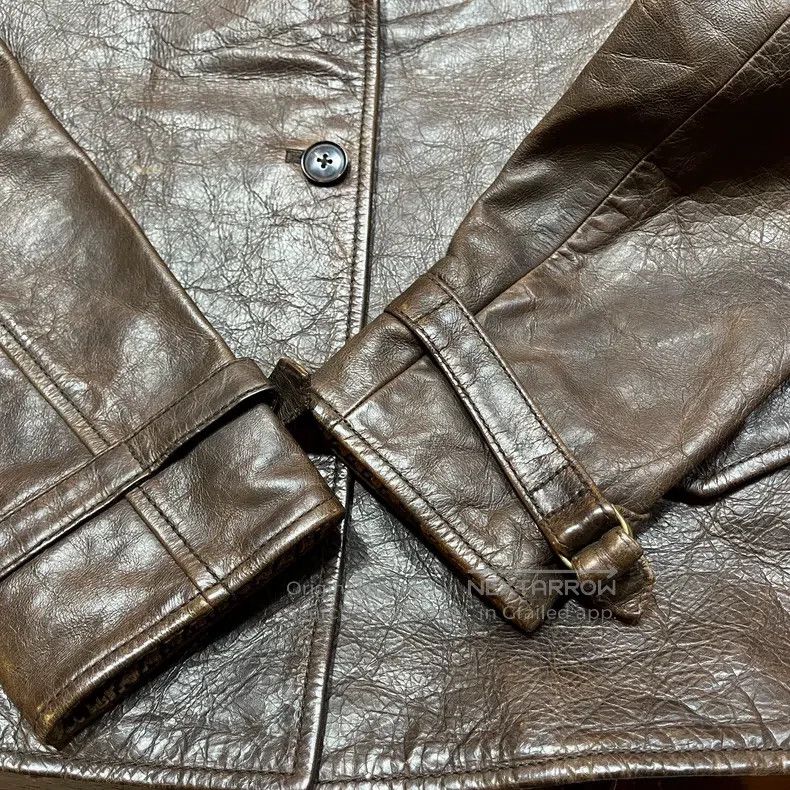 RRL Ralph Lauren RRL Ralph Lauren Thousand bird grid lined leather jacket Size US M / EU 48-50 / 2 - 6 Thumbnail