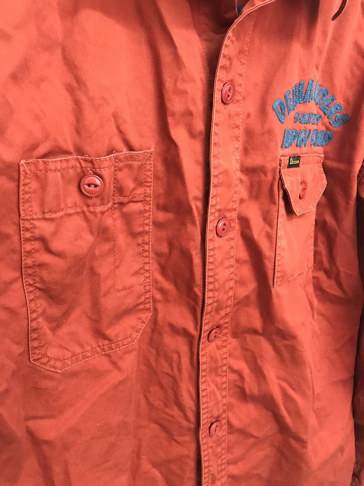 Kapital Studio D'Artisan Union Made Denim Indigo Embroidered Jacket Size US XL / EU 56 / 4 - 6 Thumbnail