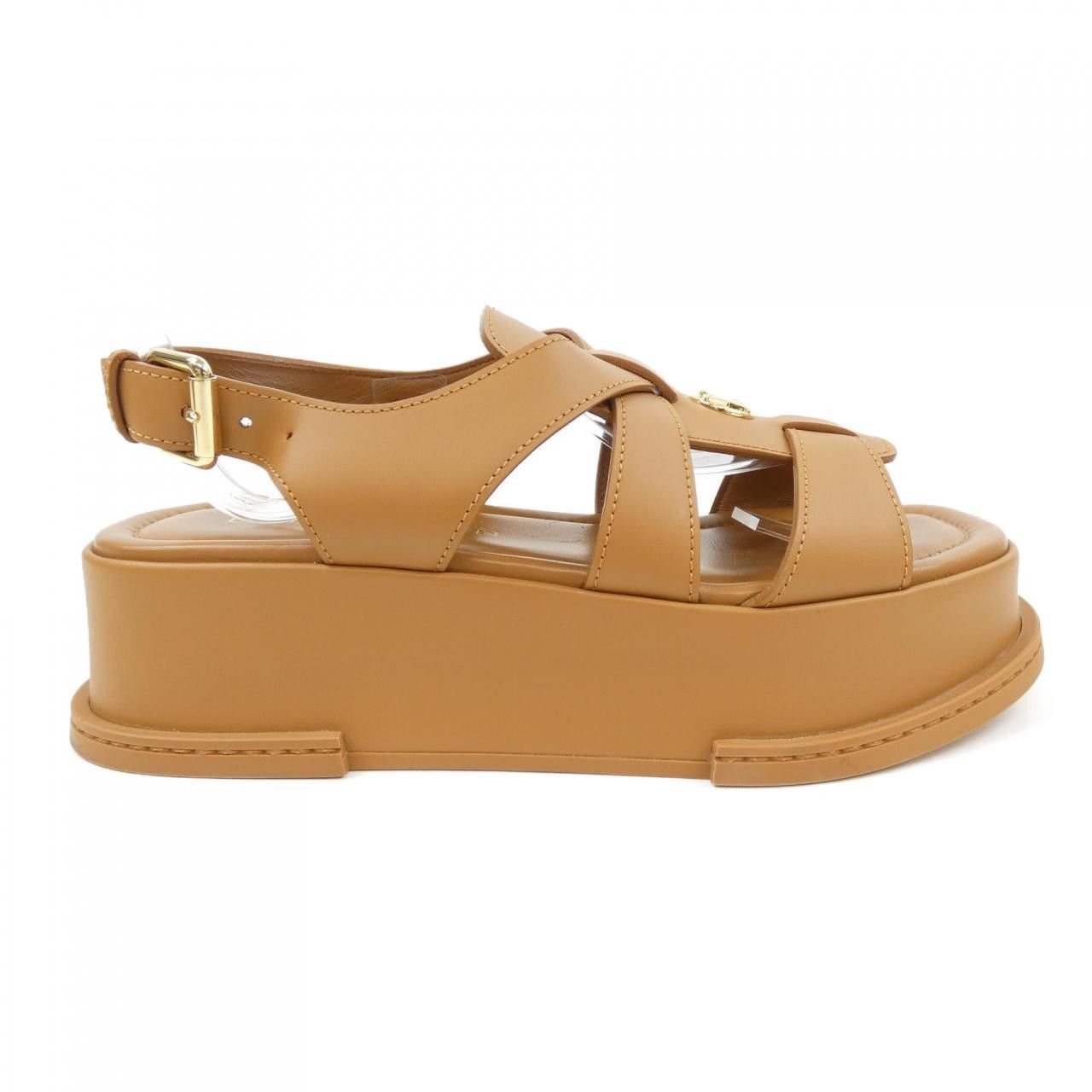 Louis Vuitton Louis Vuitton Louis Vuitton Maya Line Calf Leather Sandals Leather Shoes DUTY FREE for USA Size ONE SIZE - 1 Thumbnail
